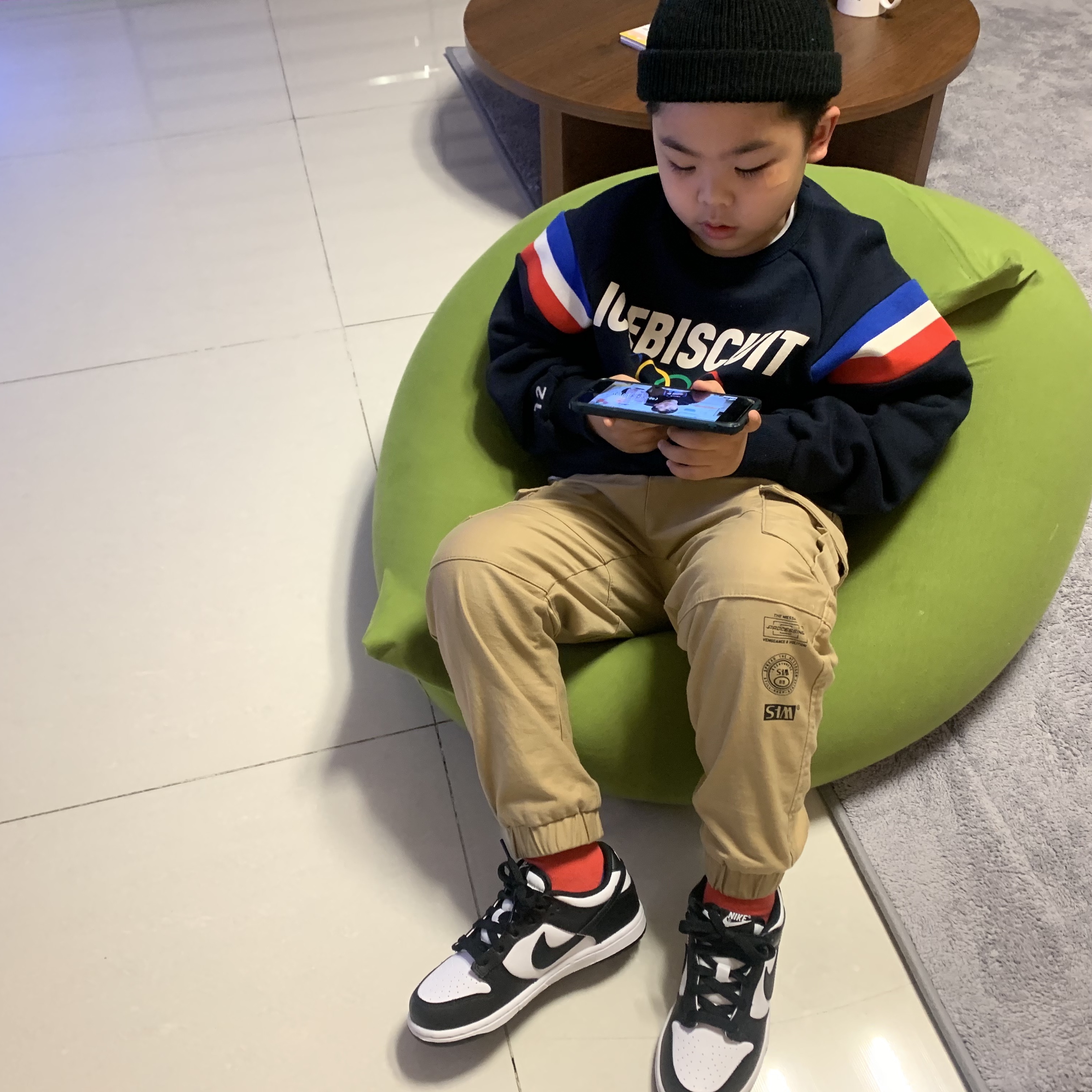 (PS) Nike Dunk Low Black 착용 스타일