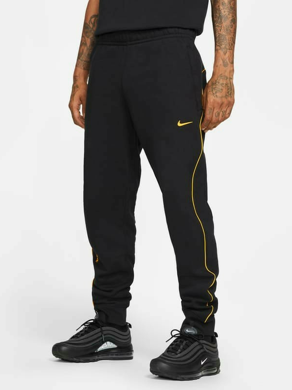Nike x Drake Nocta Fleece Pants Black - US/EU, Nike Air Max 97 Black White Anthracite 착용 스타일 - 1