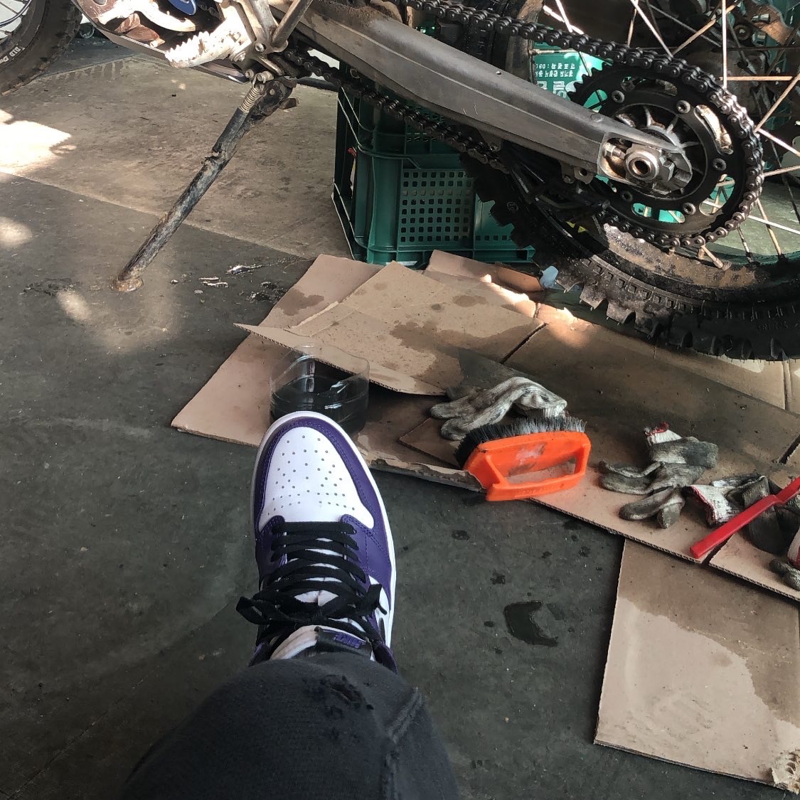 Jordan 1 Retro High OG Court Purple 2020 착용 스타일