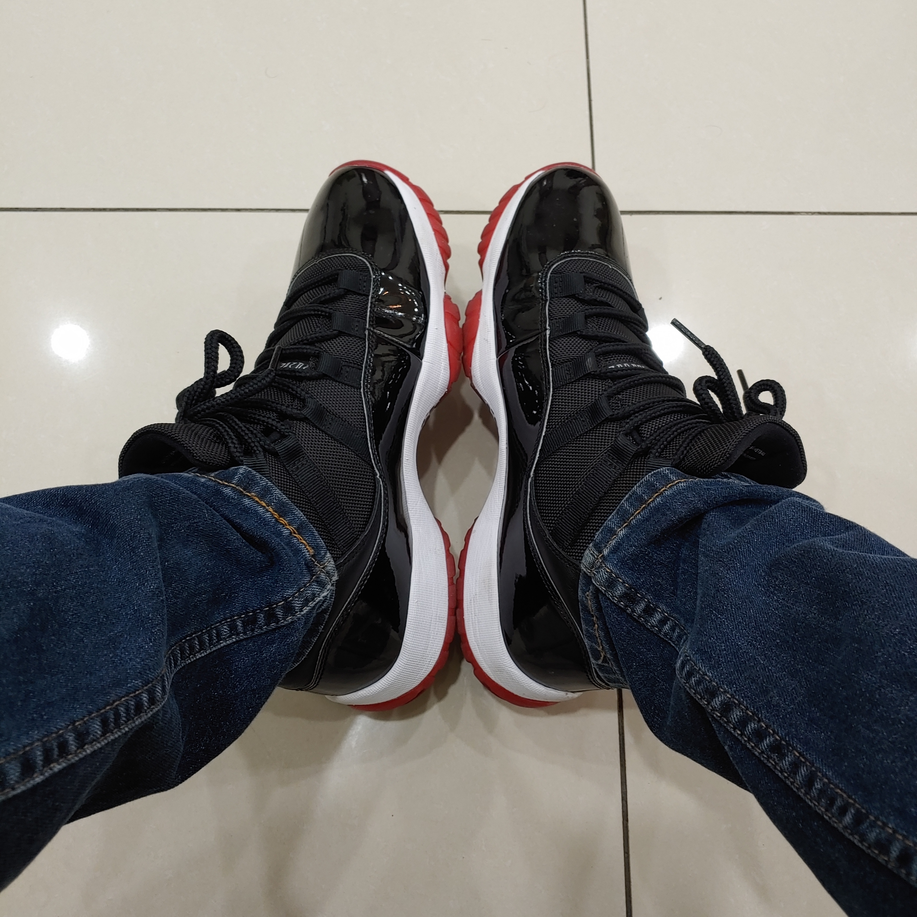 Jordan 11 Retro Bred 2019 착용 스타일