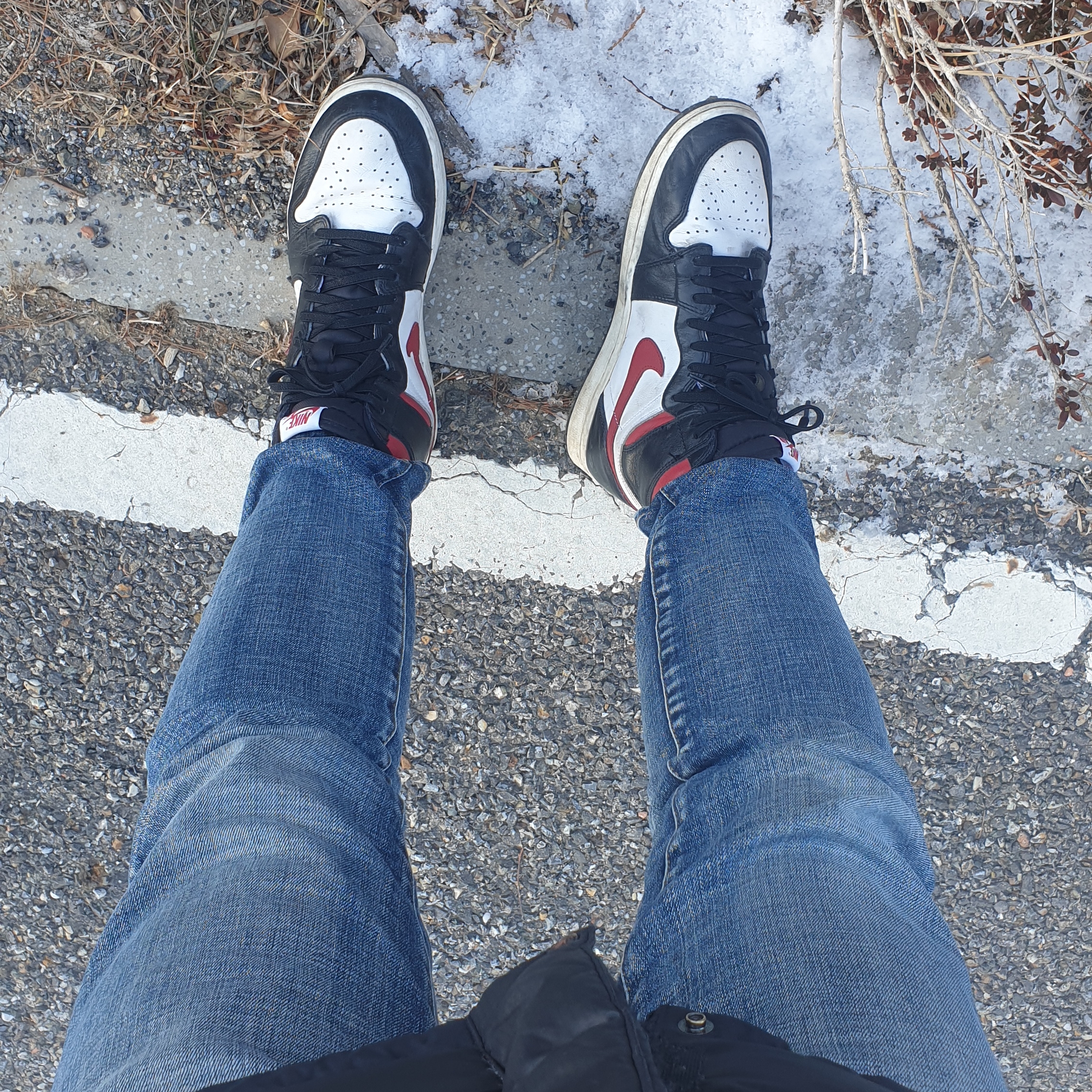 Jordan 1 Retro High OG Gym Red 착용 스타일