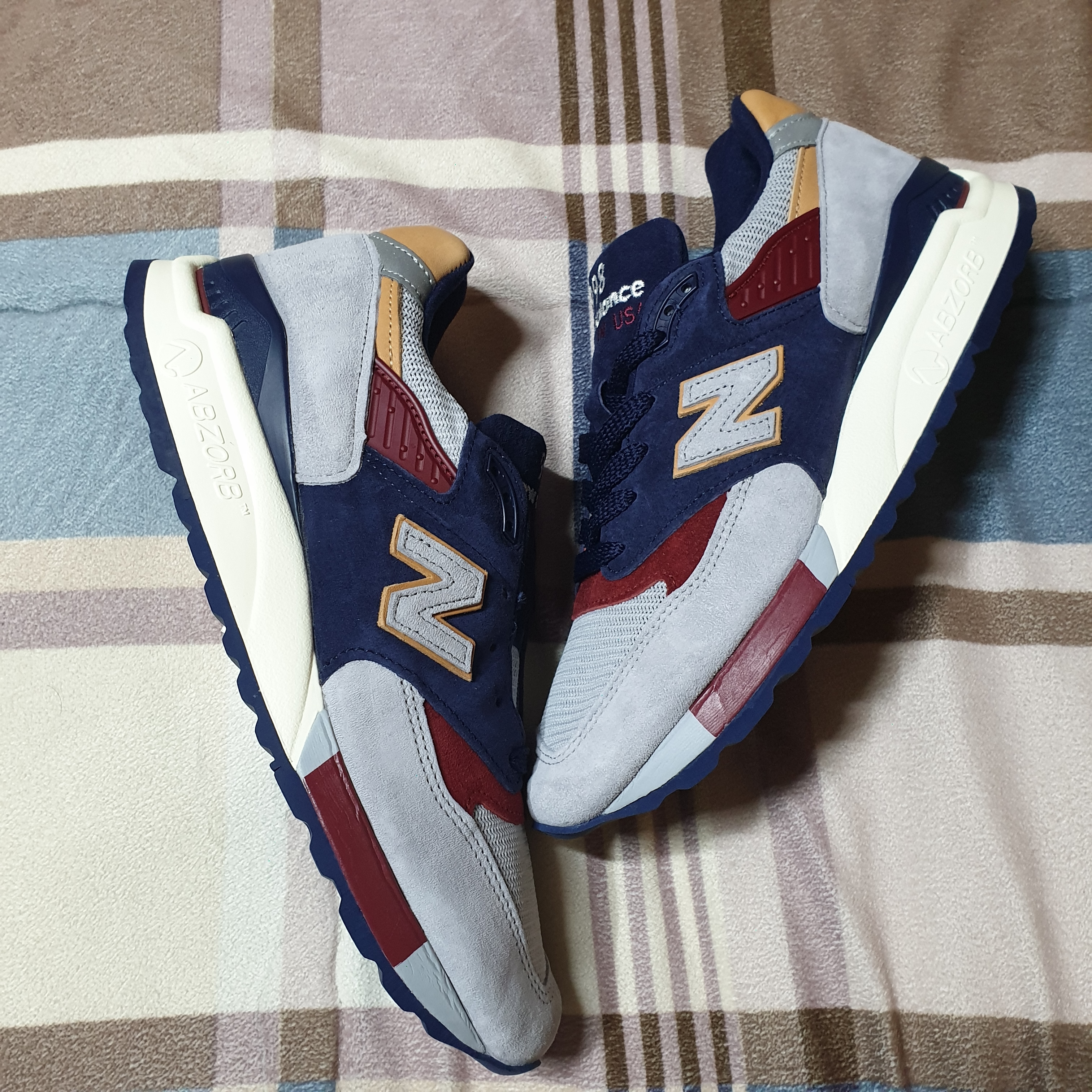 New Balance 998 Made in USA Desert Heat 착용 스타일