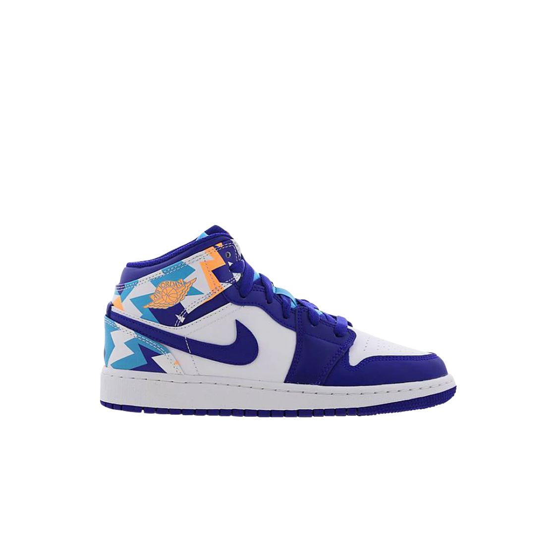 (GS) 조던 1 미드 지오메트릭 프린트