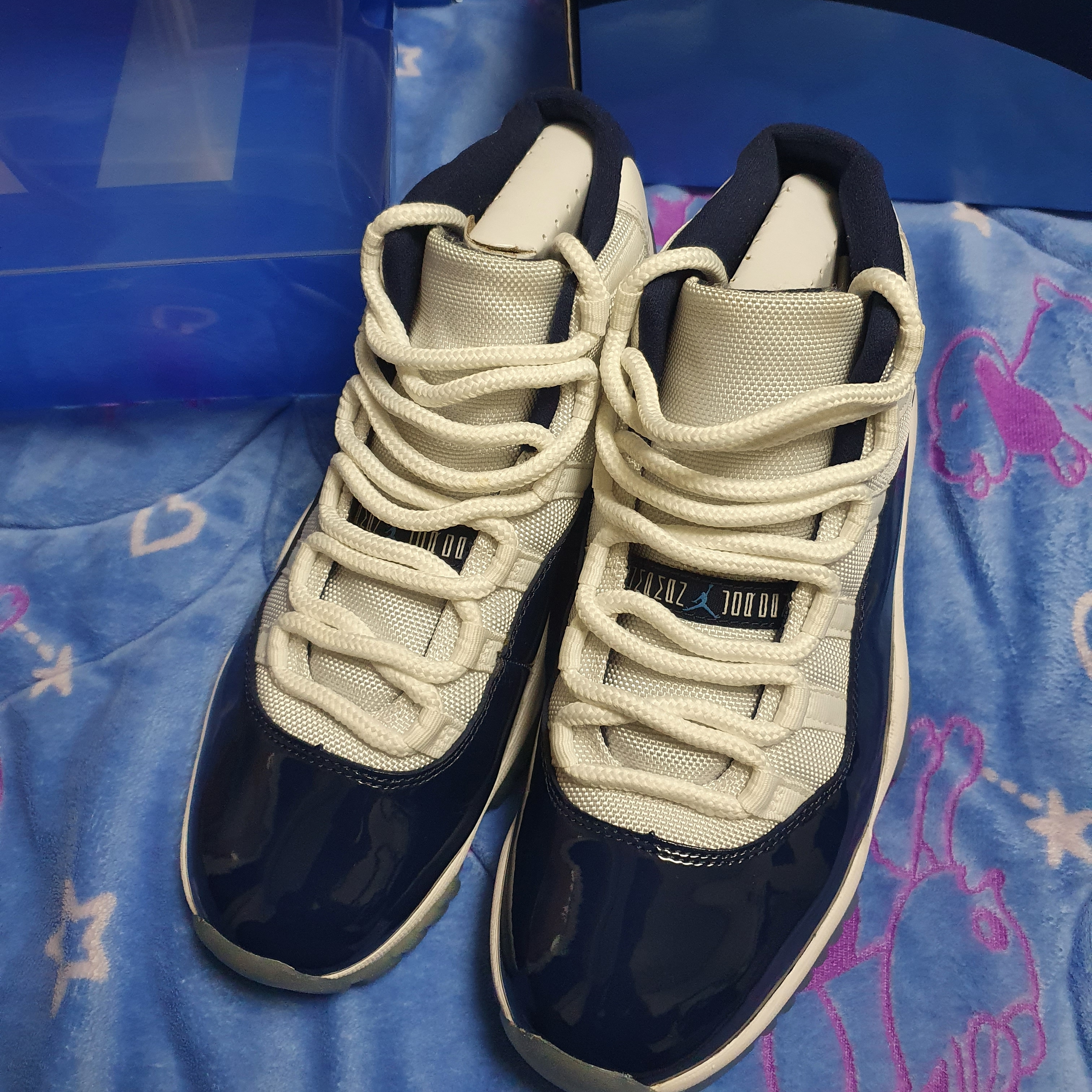 Jordan 11 Retro Win Like 82 UNC 착용 스타일 - 1