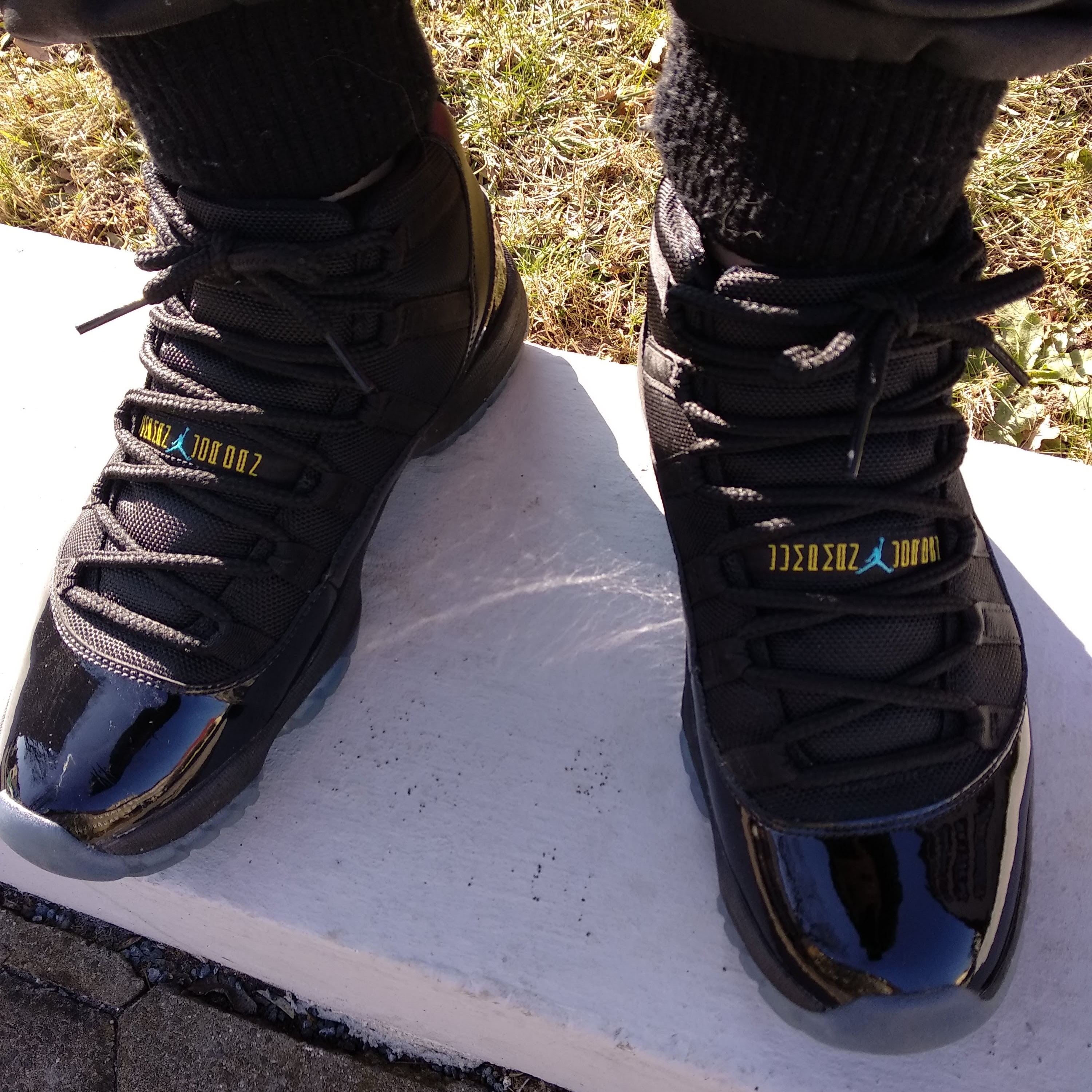 Jordan 11 Retro Gamma Blue 착용 스타일