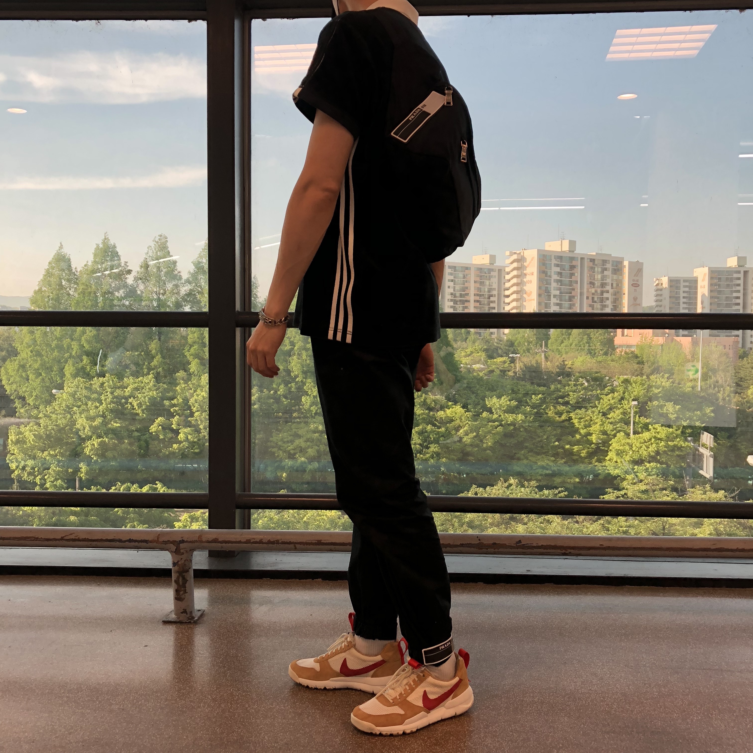 Nike x Tom Sachs Mars Yard Shoe 2.0 Space Camp 착용 스타일