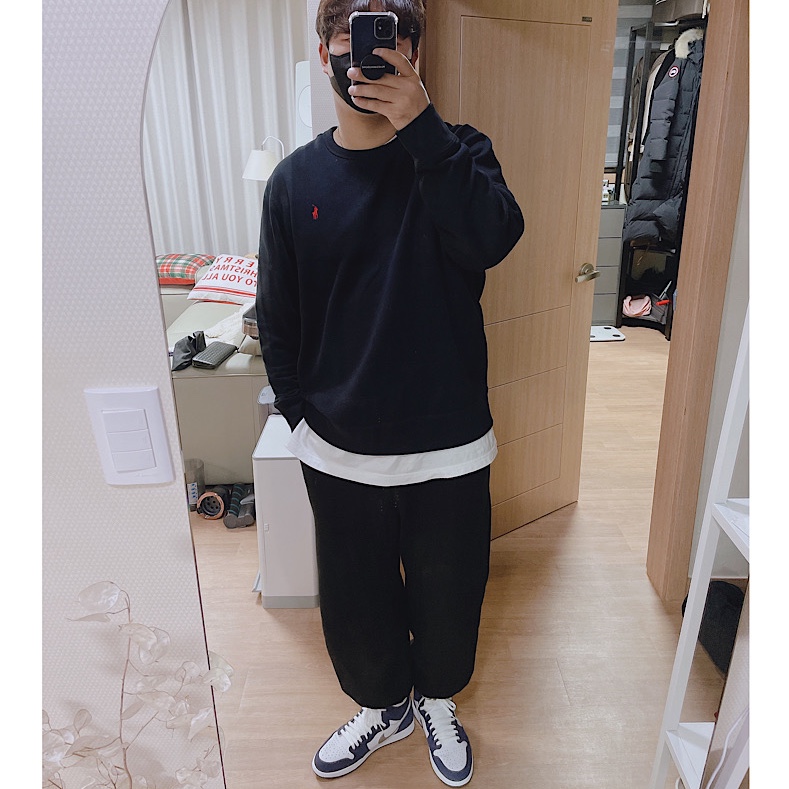 Jordan 1 Retro High OG CO.JP Midnight Navy 착용 스타일