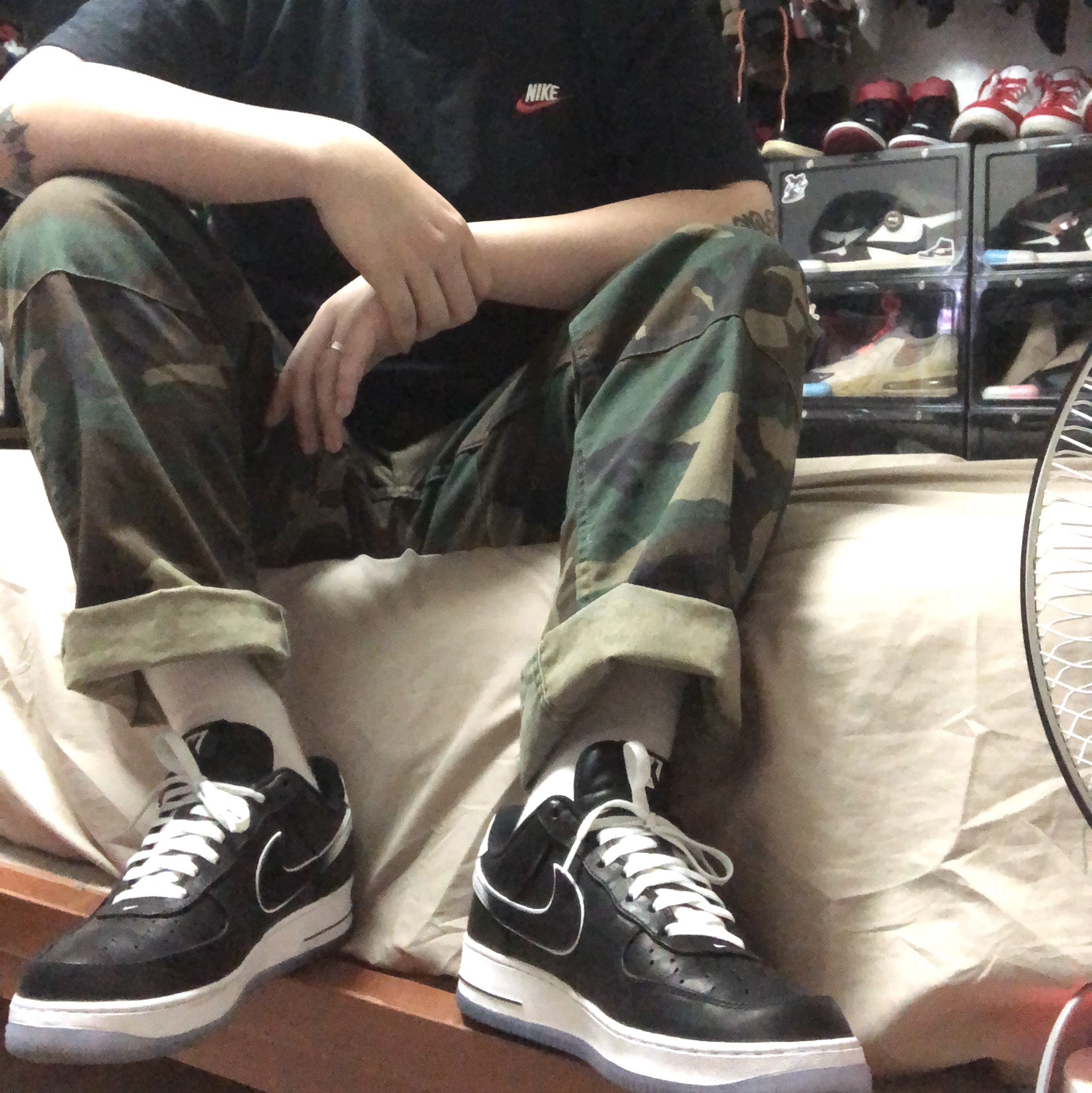 Nike Air Force 1 Low Colin Kaepernick 착용 스타일
