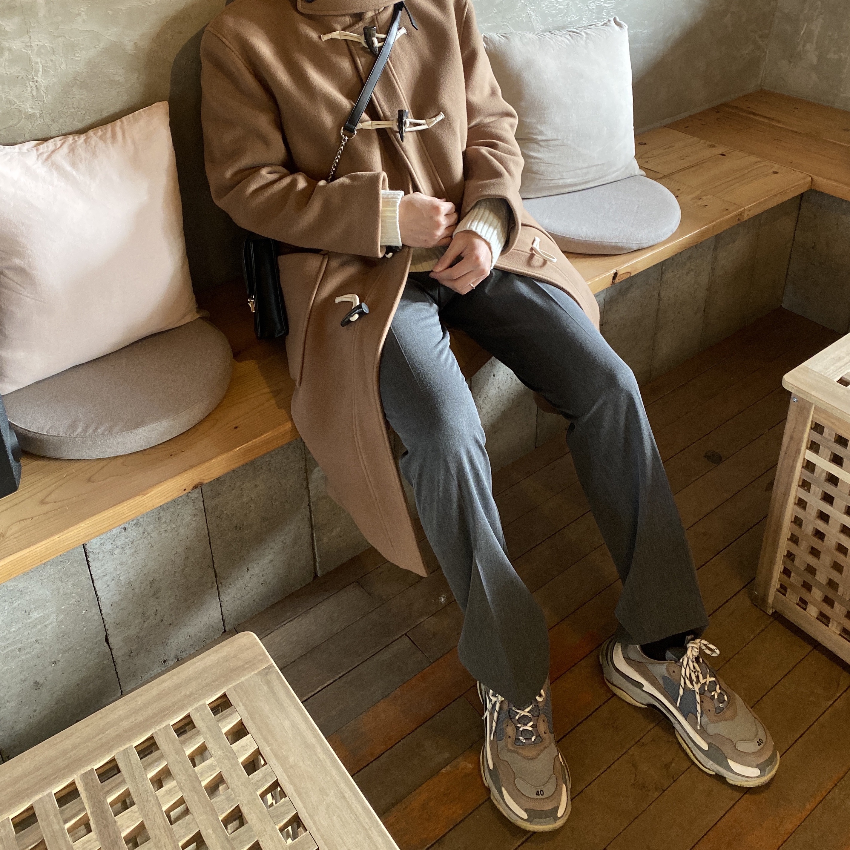 Balenciaga Triple S Trainer Grey 2018 착용 스타일