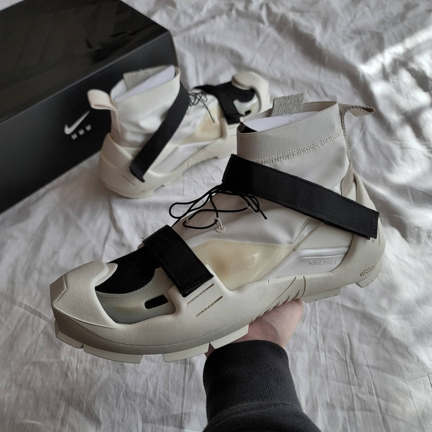 Nike x Matthew M Williams Free TR 3 SP Sail Black 착용 스타일