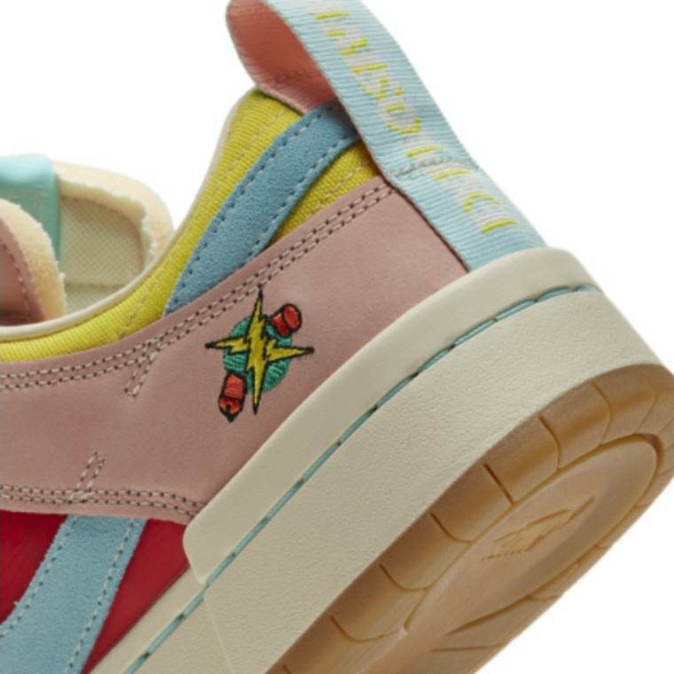 (W) Nike Dunk Low Disrupt Firecracker 착용 스타일 - 3