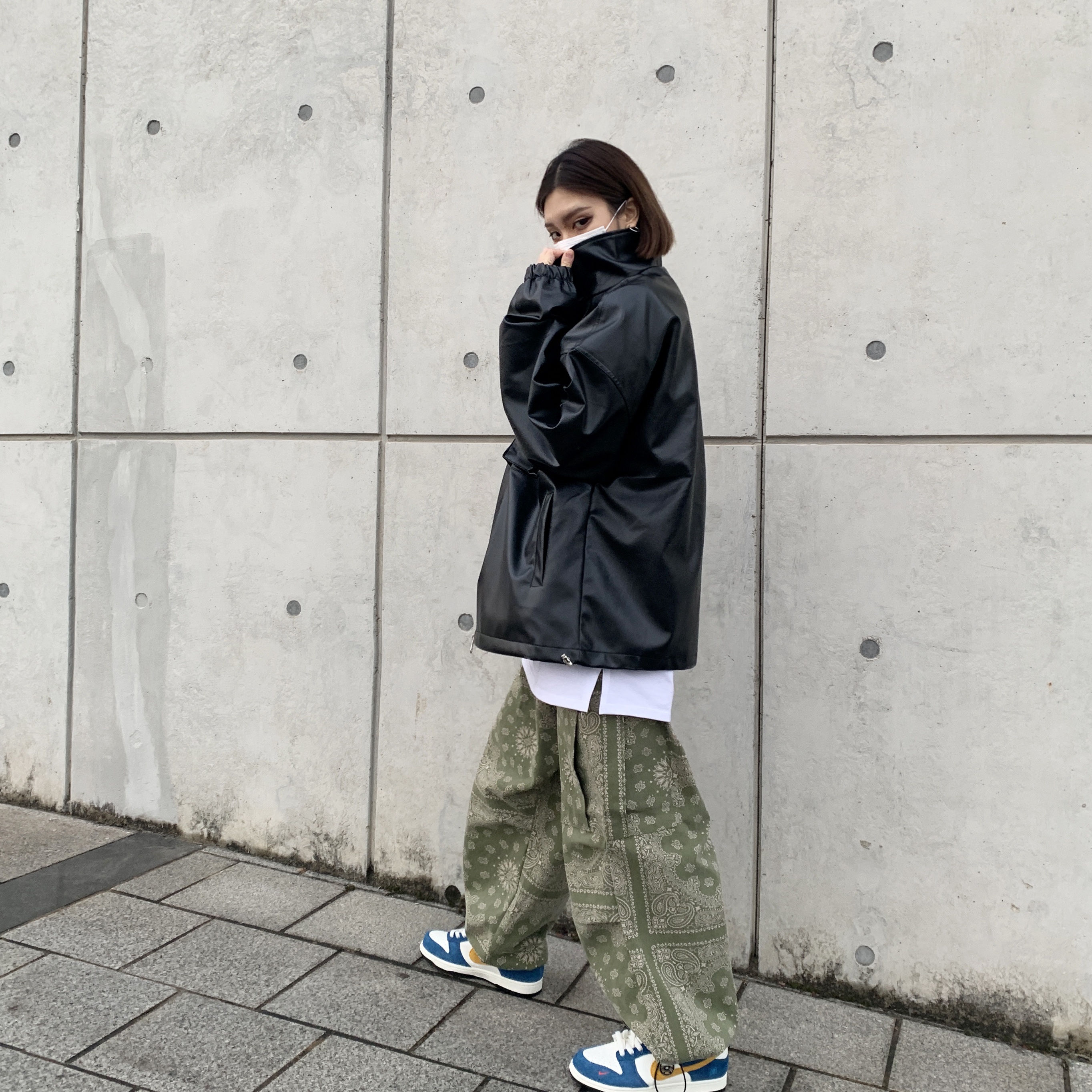 Nike x Kasina Dunk Low 80's Bus 착용 스타일