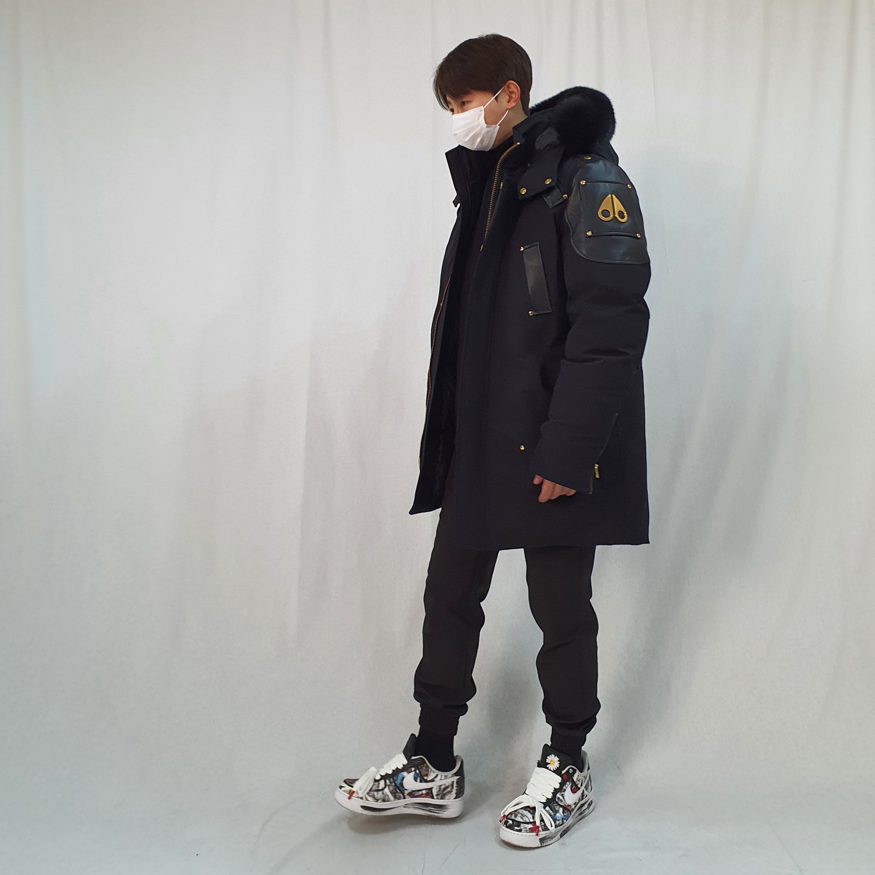 Nike x Peaceminusone Air Force 1 Low Para-Noise, Nike x Peaceminusone Air Force 1 Low Para-Noise 2.0 착용 스타일