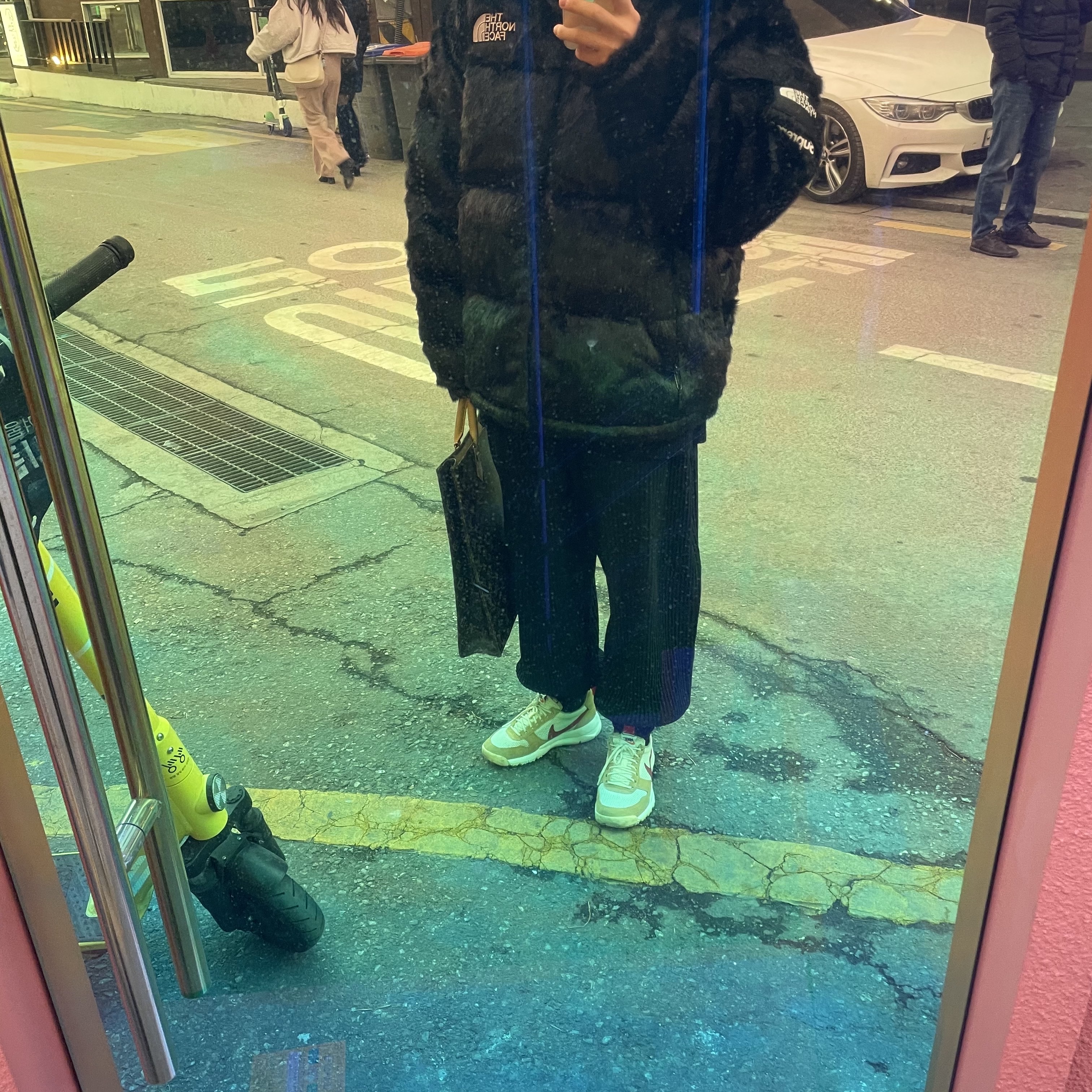 Supreme x The North Face Faux Fur Nuptse Jacket Black - 20FW, Nike x Tom Sachs Mars Yard Shoe 2.0 Space Camp 착용 스타일 - 2