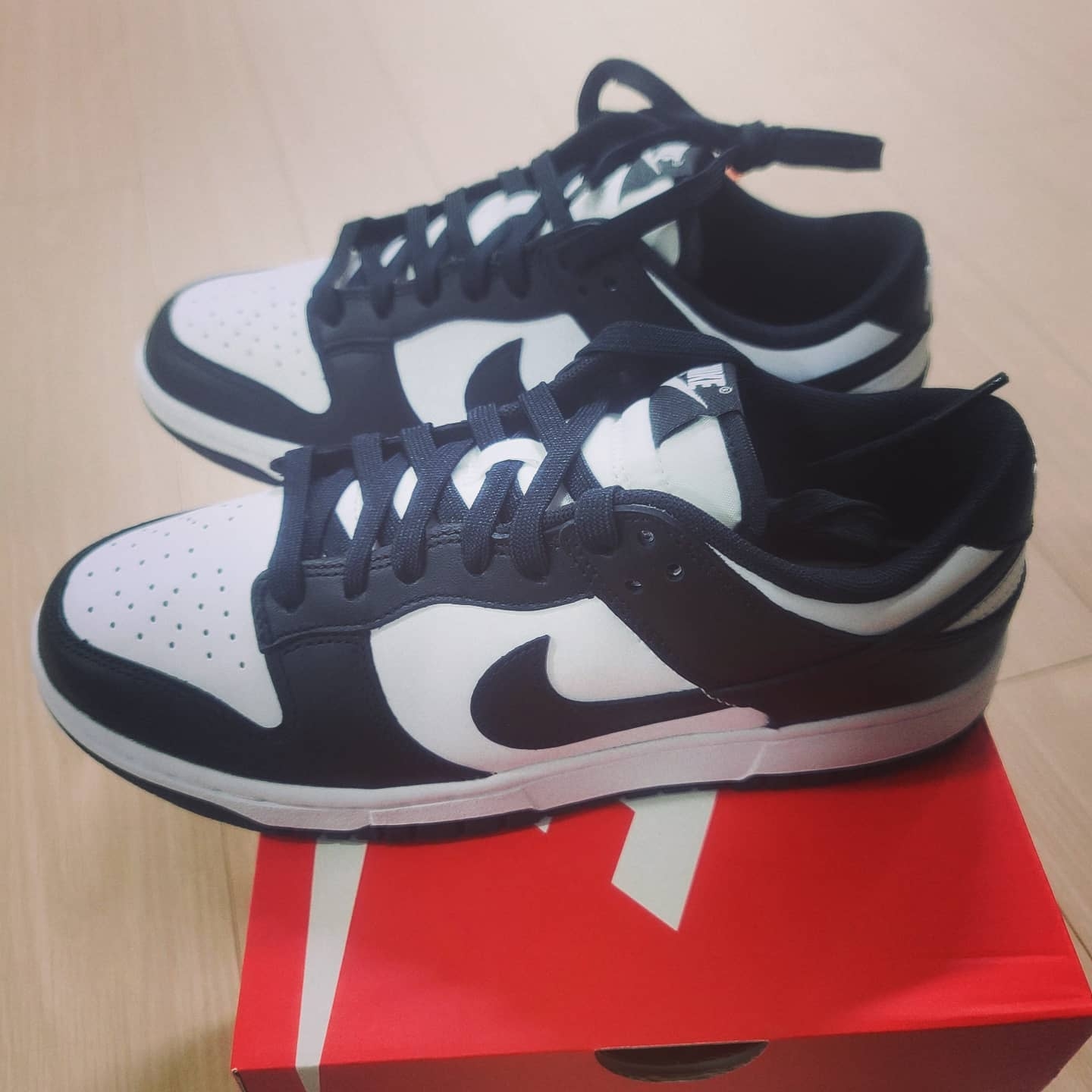 Nike Dunk Low Retro Black 착용 스타일 - 3