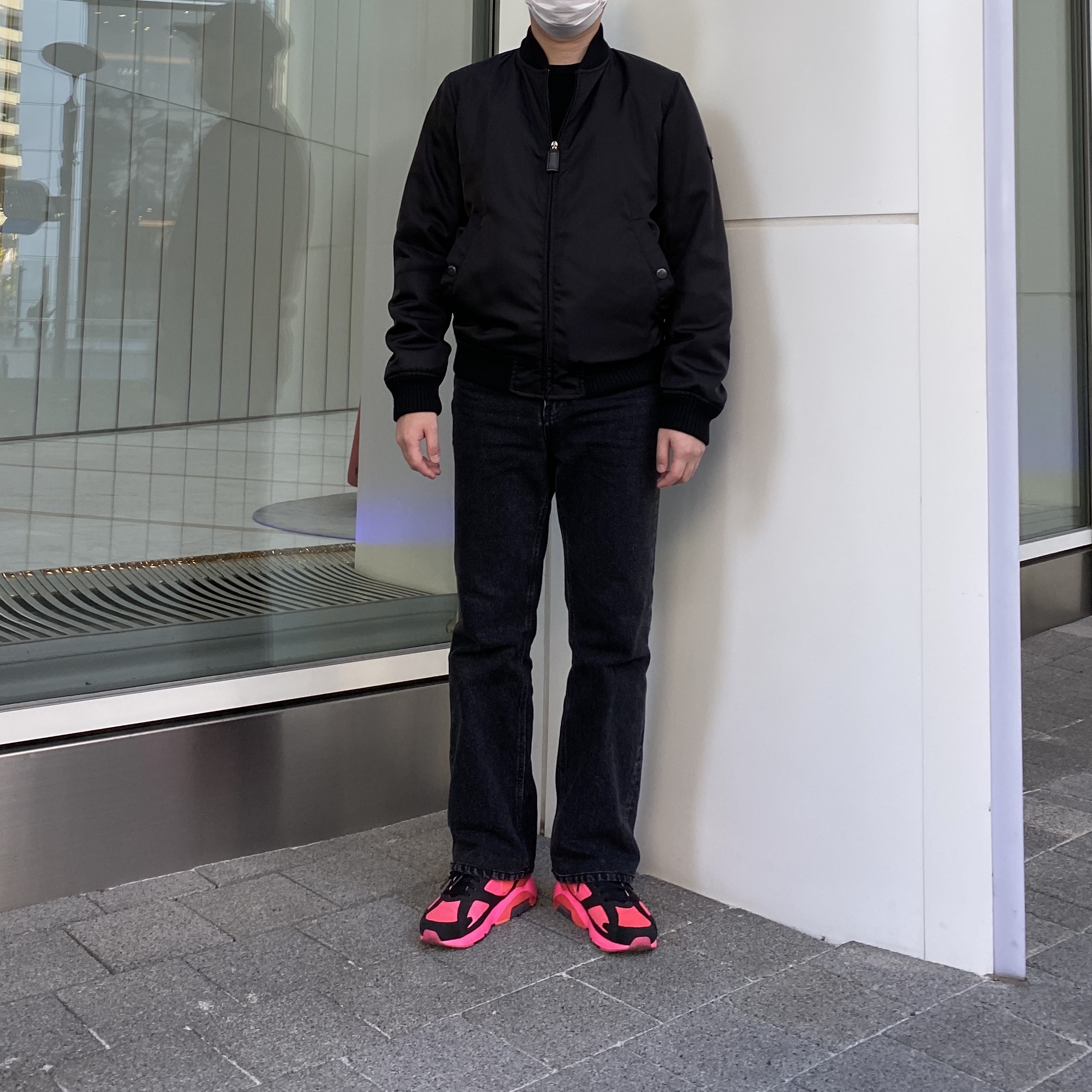Nike x Comme des Garcons Homme Plus Air Max 180 Black 착용 스타일