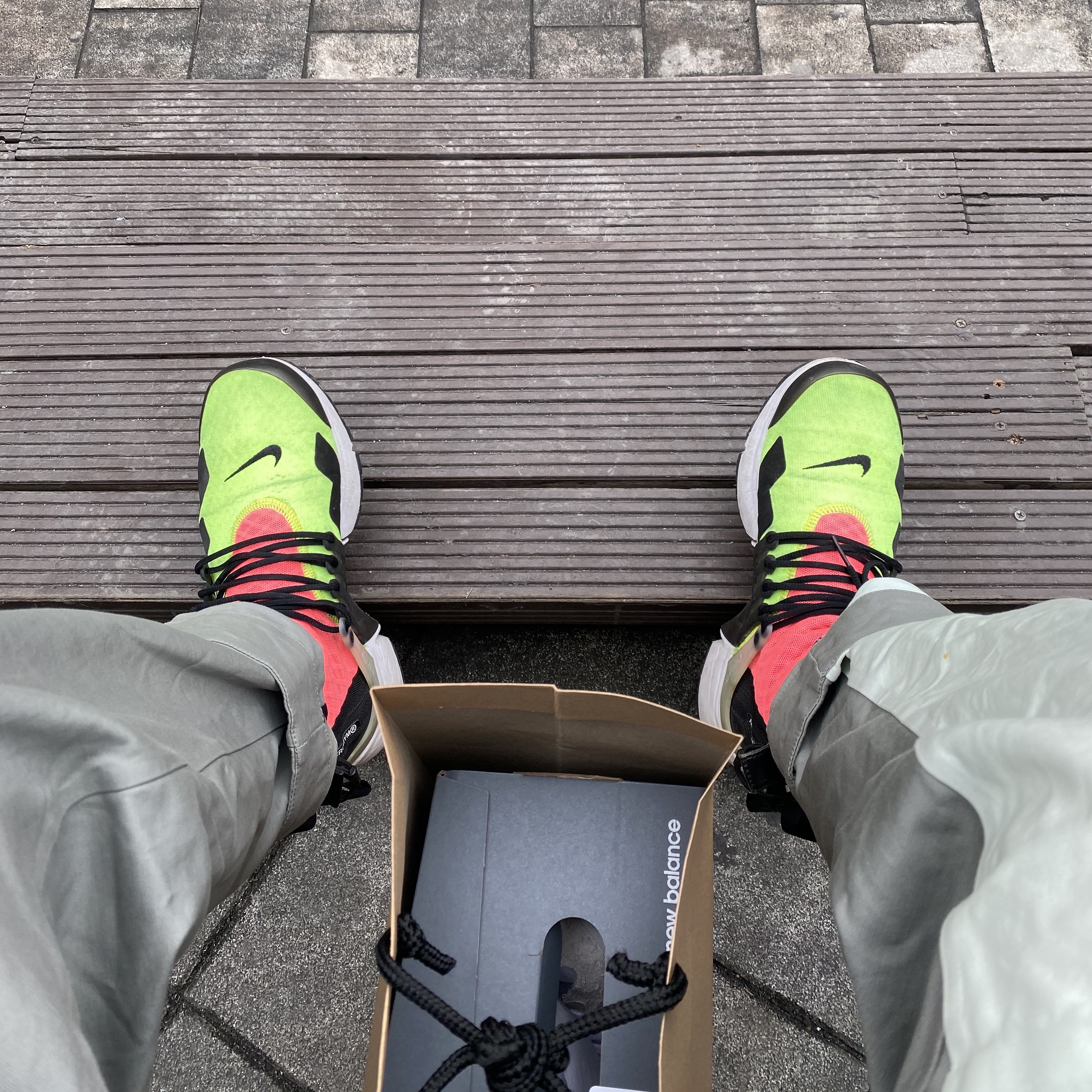 Nike x Acronym Air Presto Mid Multi-Color 착용 스타일