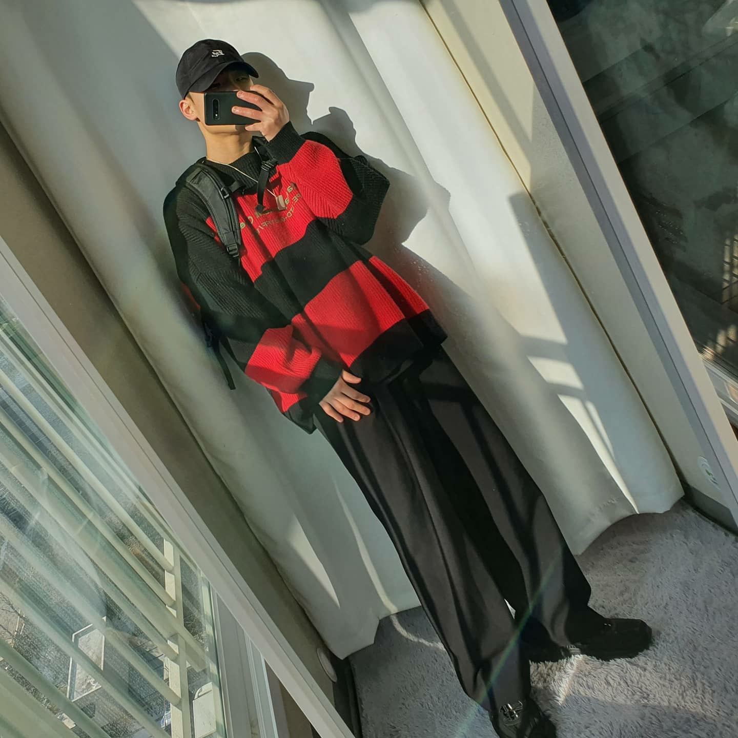 Nike x A-Cold-Wall Zoom Vomero 5 Black 착용 스타일