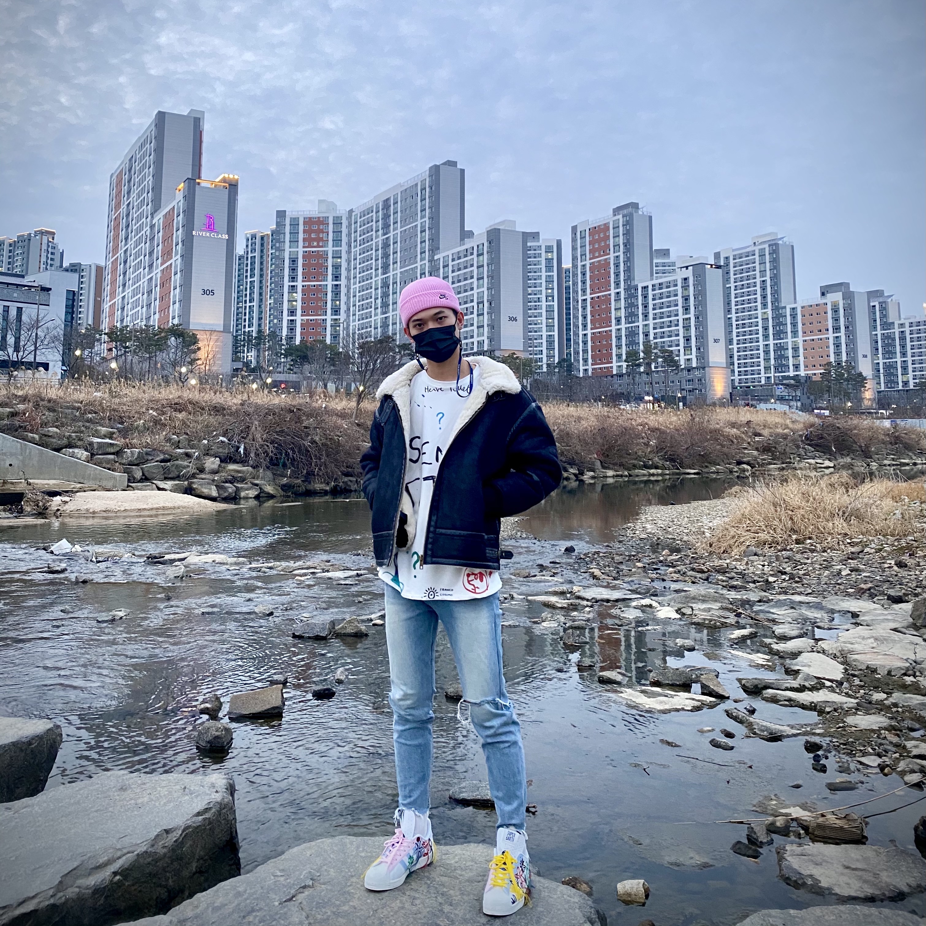 Adidas x Sean Wotherspoon Superstar Superearth 착용 스타일
