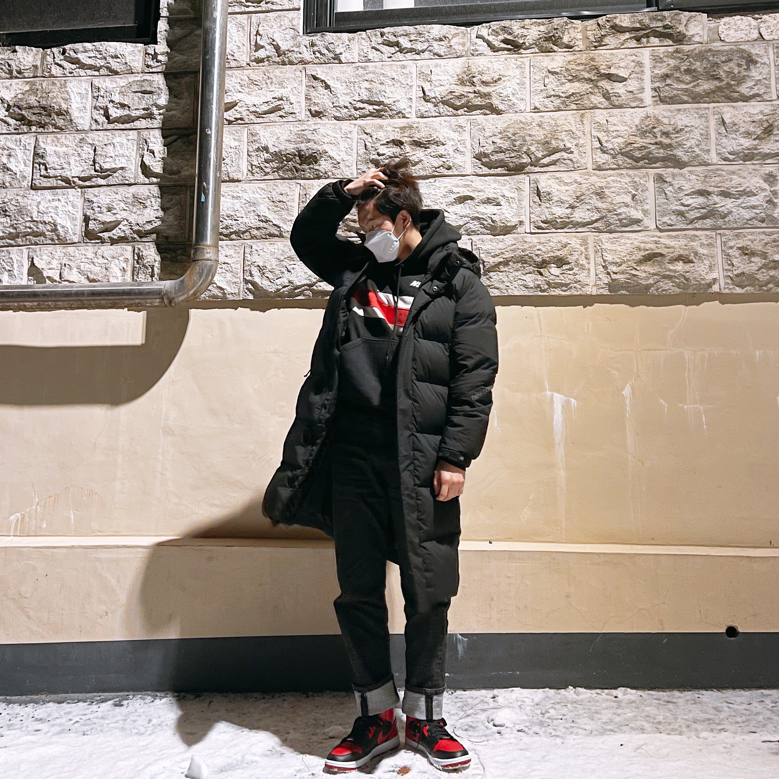 Jordan 1 Mid Bred Banned 2020 착용 스타일