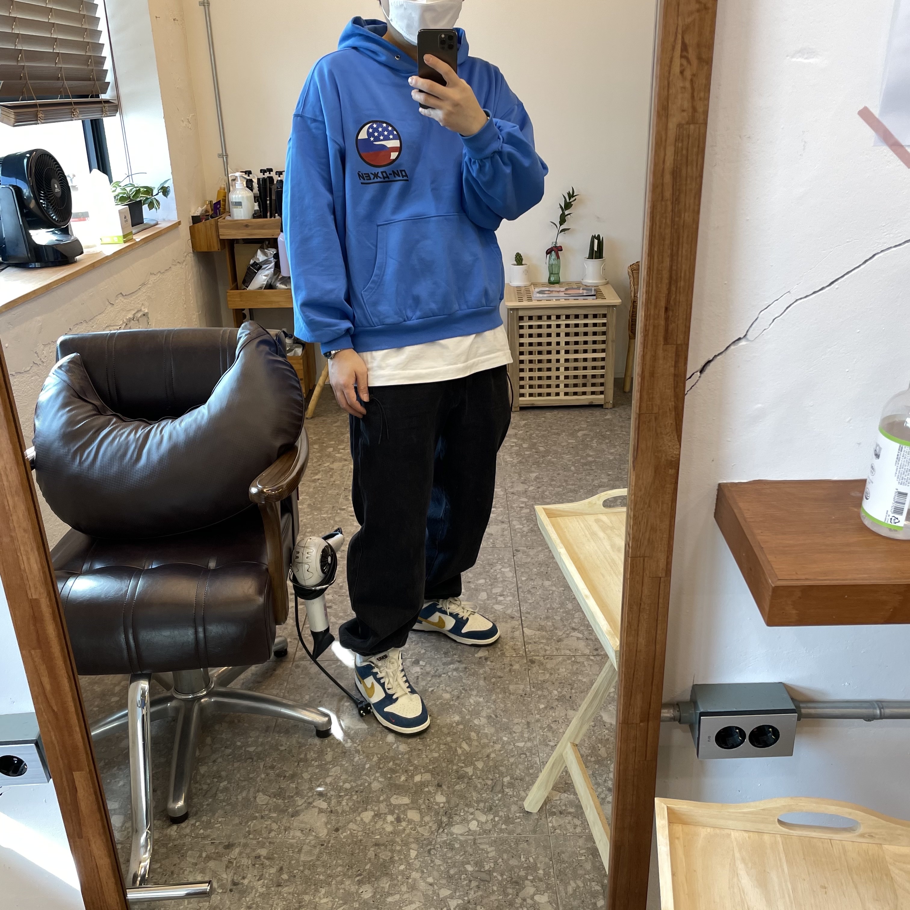 Nike x Kasina Dunk Low 80's Bus 착용 스타일