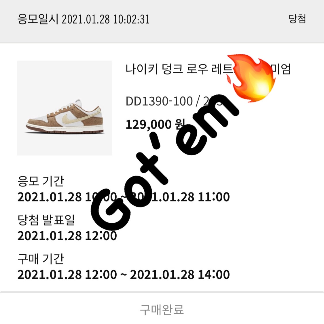 Nike Dunk Low Pro Premium Medium Curry 착용 스타일