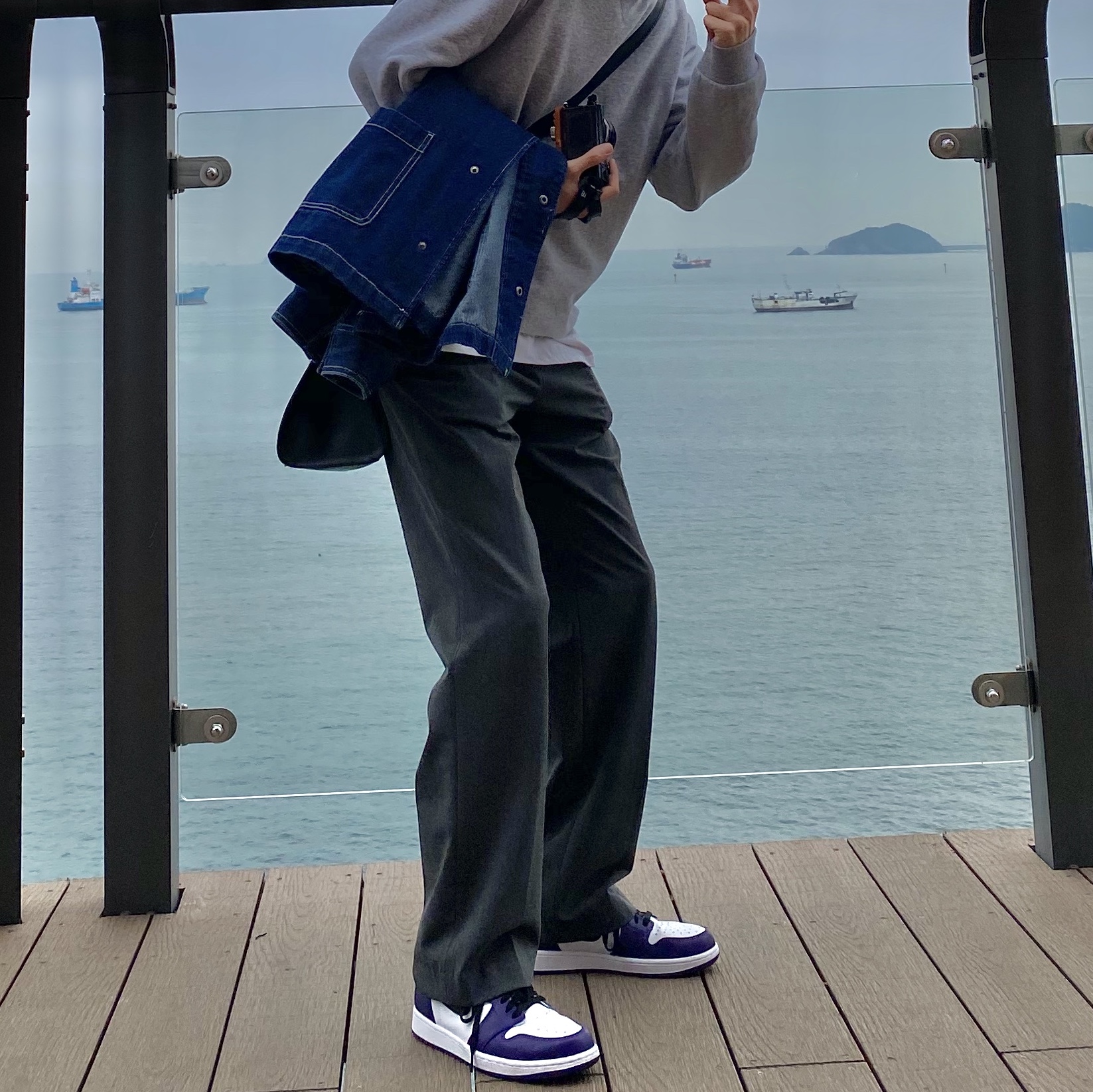 Jordan 1 Retro High OG Court Purple 2020 착용 스타일