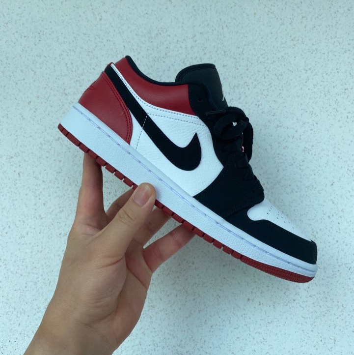 Jordan 1 Low Black Toe 착용 스타일 - 1