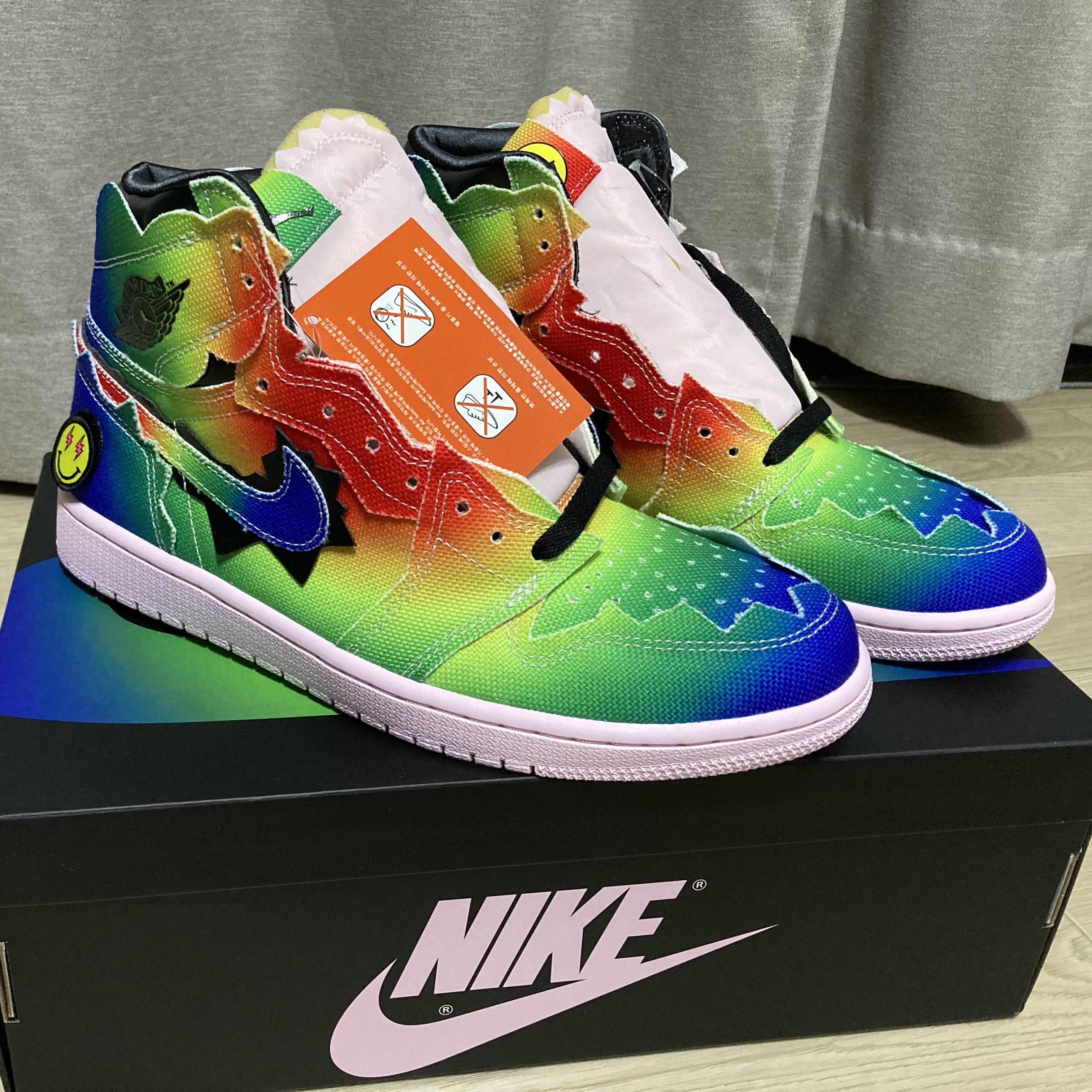 Jordan 1 x J Balvin Retro High OG 착용 스타일
