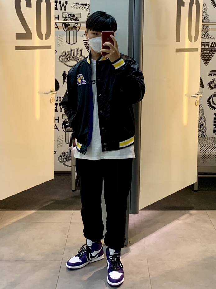 Jordan 1 Retro High OG Court Purple 2020 착용 스타일