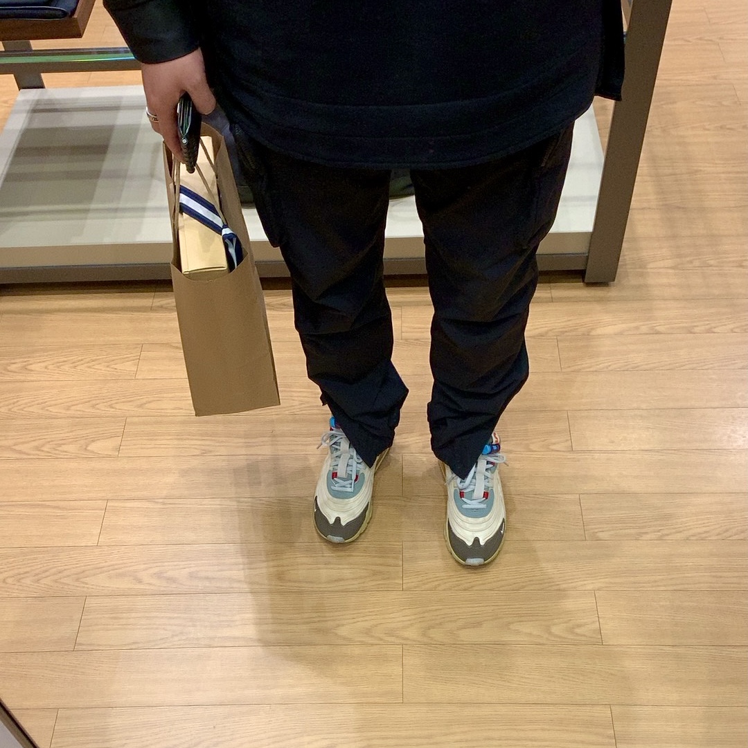 Nike x Travis Scott Air Max 270 React Cactus Trails 착용 스타일