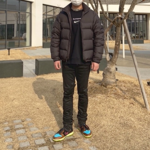 Nike x Undefeated Dunk High Nl, Supreme x Nike Jewel Crewneck Black - 20FW 착용 스타일