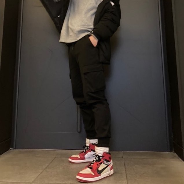 Jordan 1 x Off-White Retro High Chicago The Ten 착용 스타일