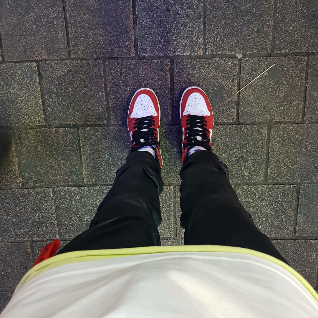 Jordan 1 Retro High Spider-Man Origin Story 착용 스타일