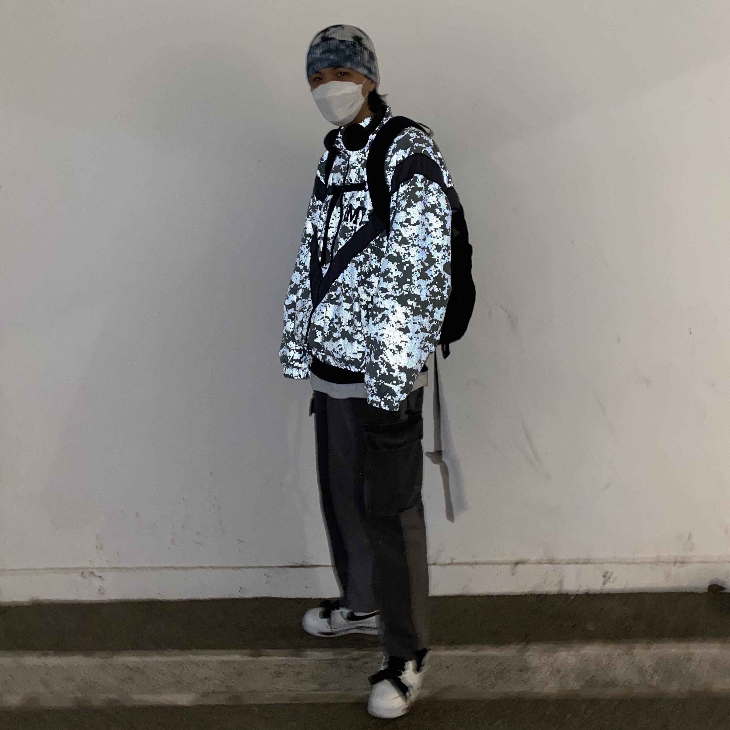 Nike x Peaceminusone Air Force 1 Low Para-Noise 2.0 착용 스타일