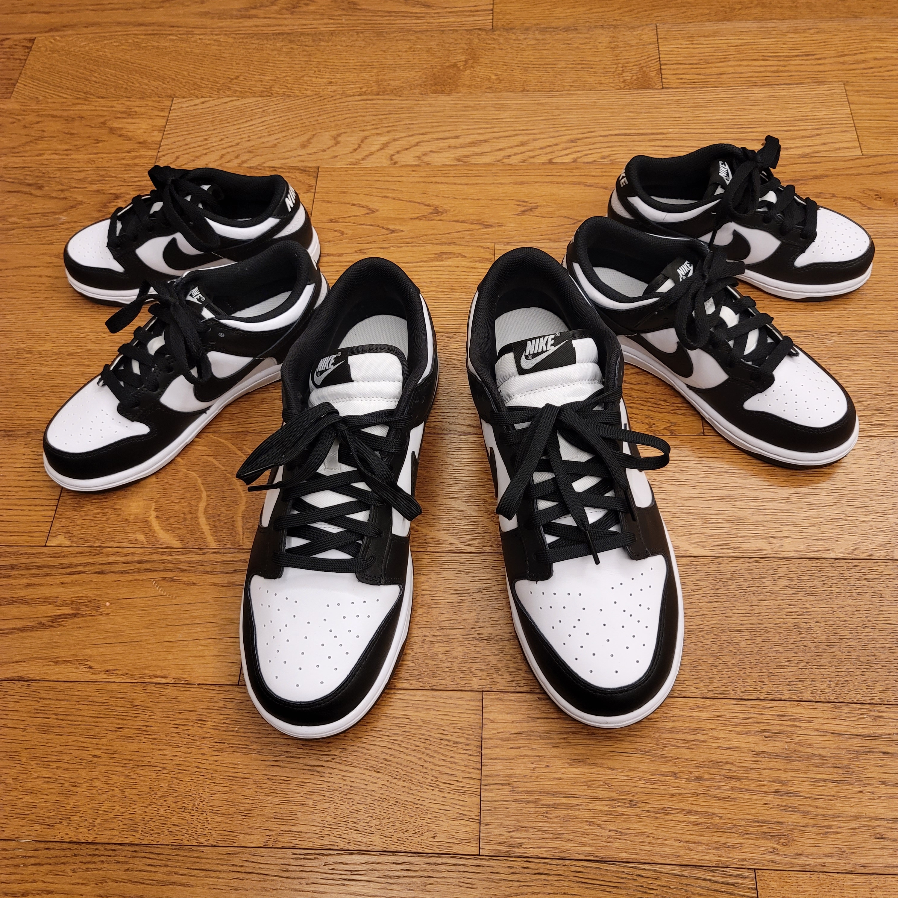Nike Dunk Low Retro Black 착용 스타일