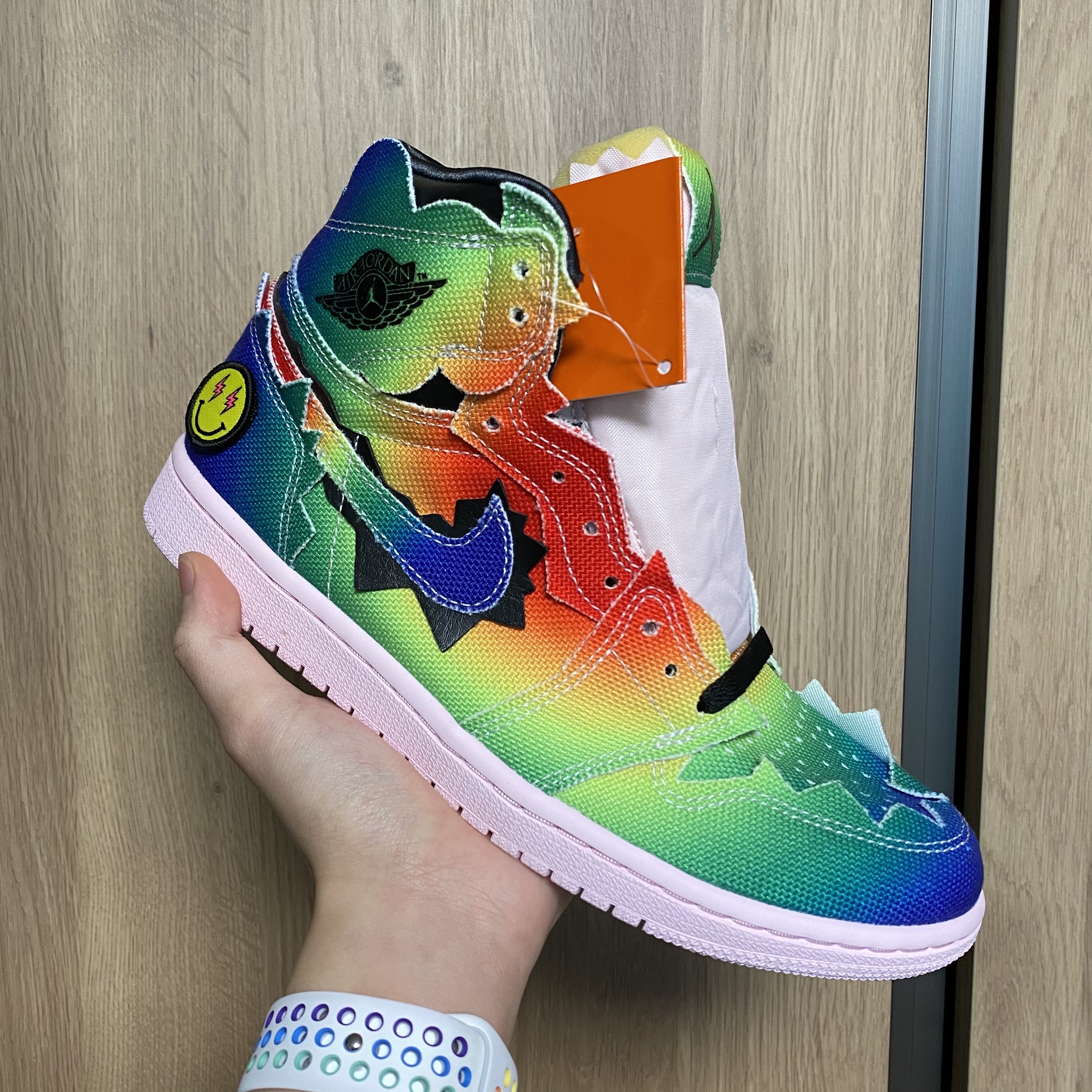Jordan 1 x J Balvin Retro High OG 착용 스타일 - 1