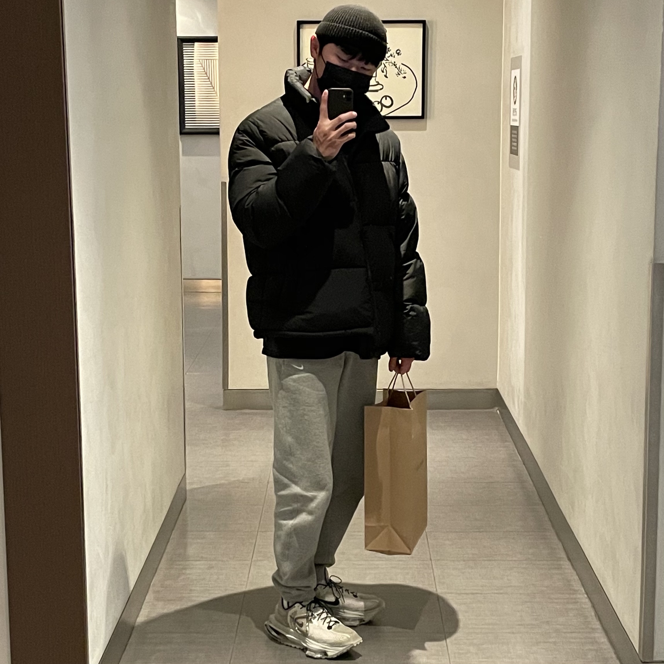 Nike x Matthew M Williams Zoom 004 Stone 착용 스타일