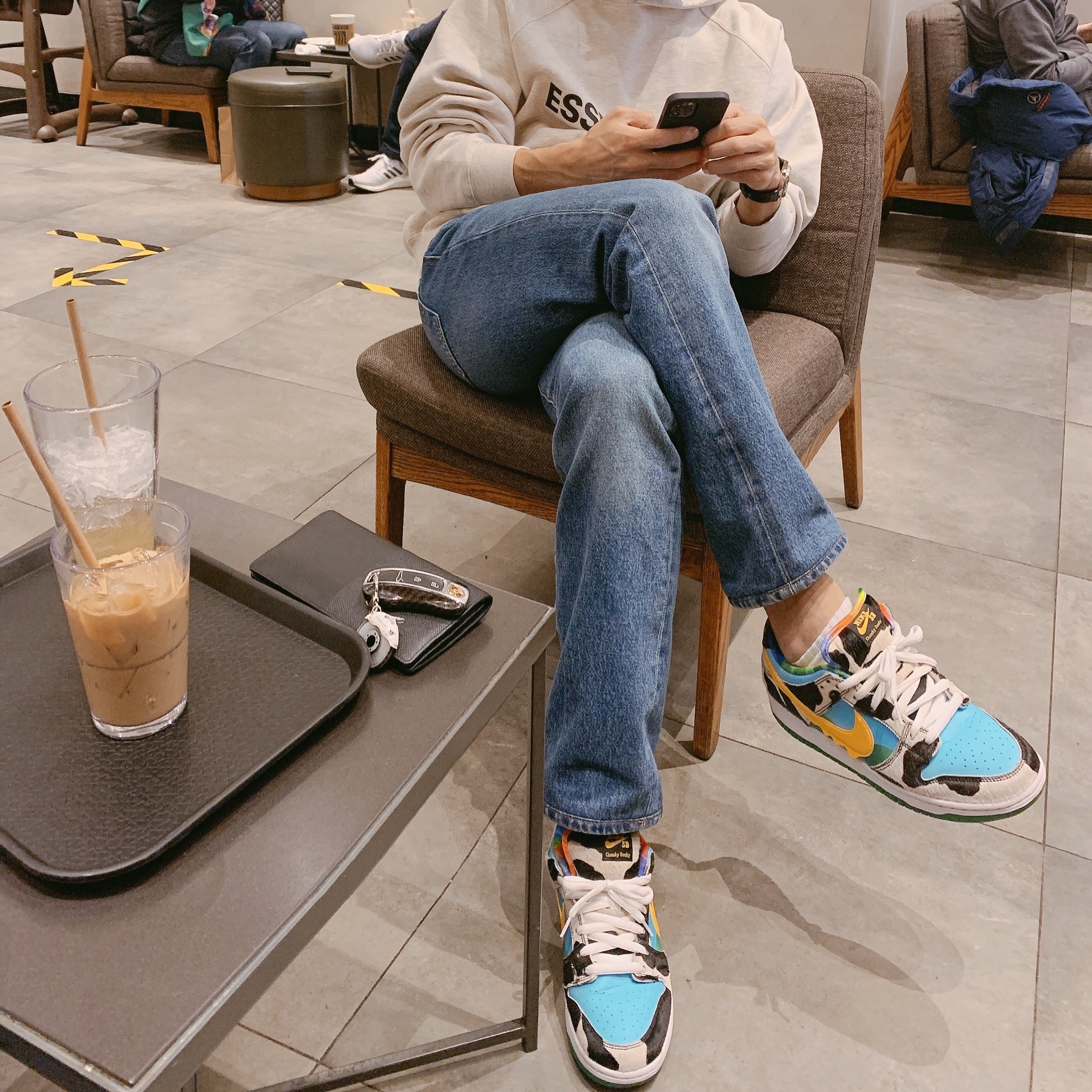 Nike x Ben & Jerry's SB Dunk Low Chunky Dunky 착용 스타일 - 2