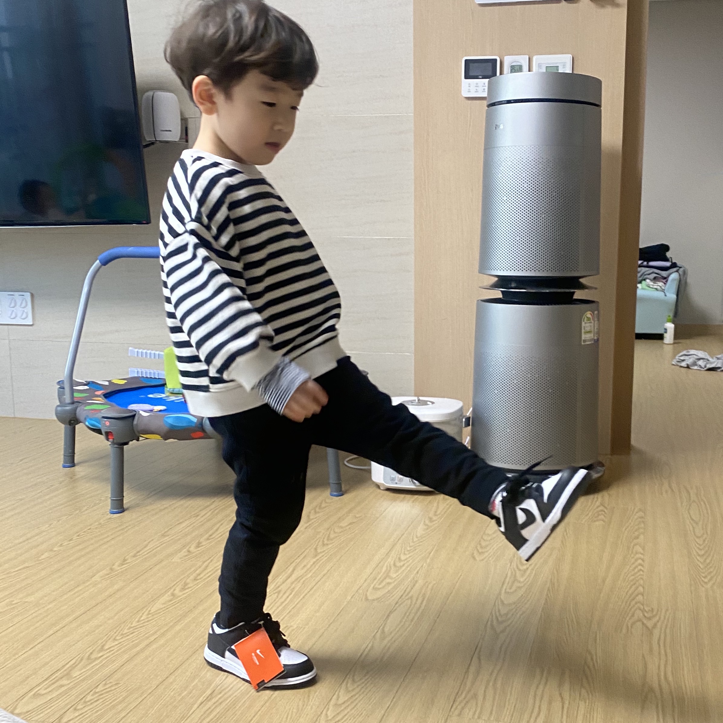 (PS) Nike Dunk Low Black 착용 스타일