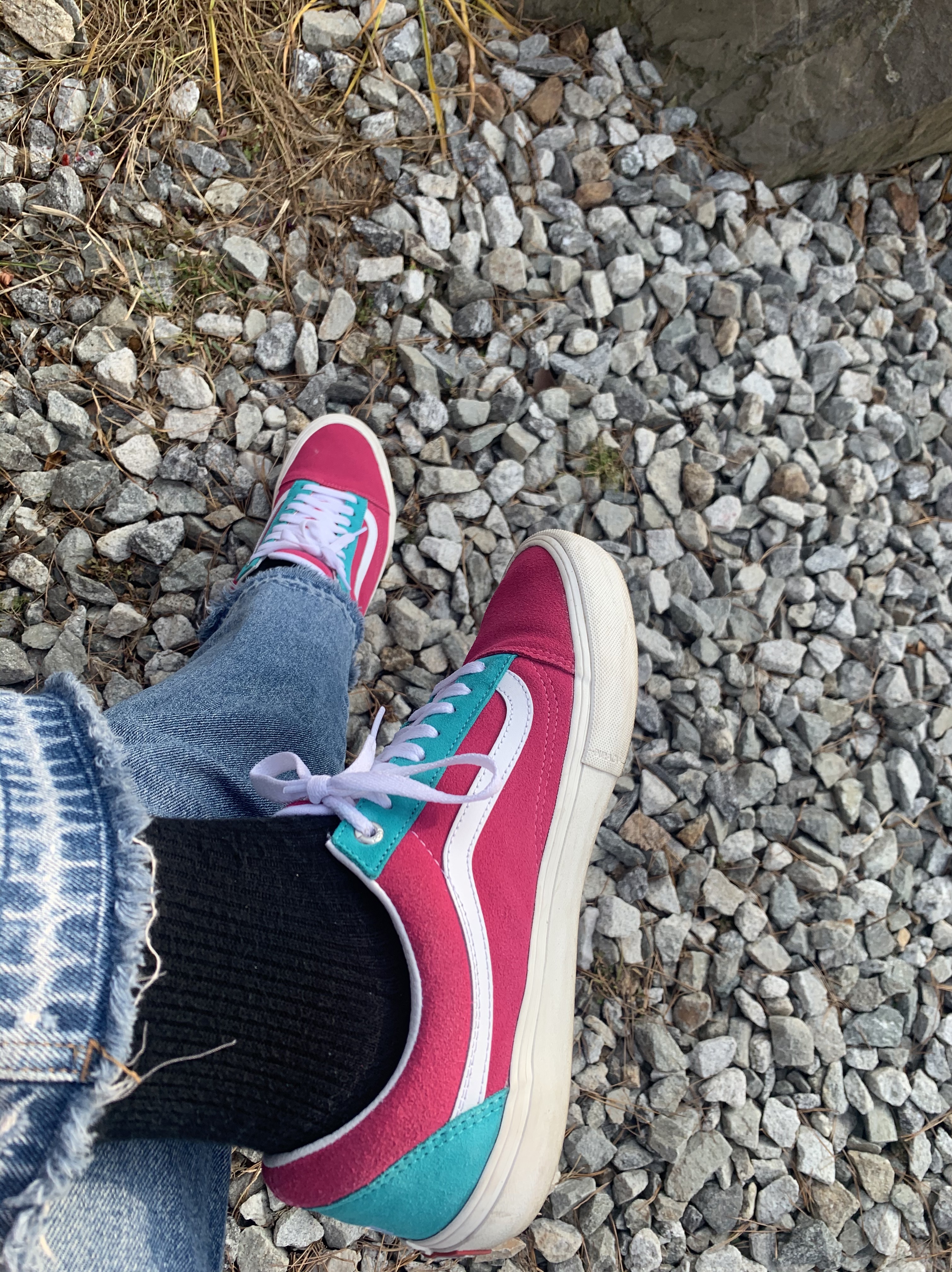 Vans Vault OG Old Skool LX Black 착용 스타일