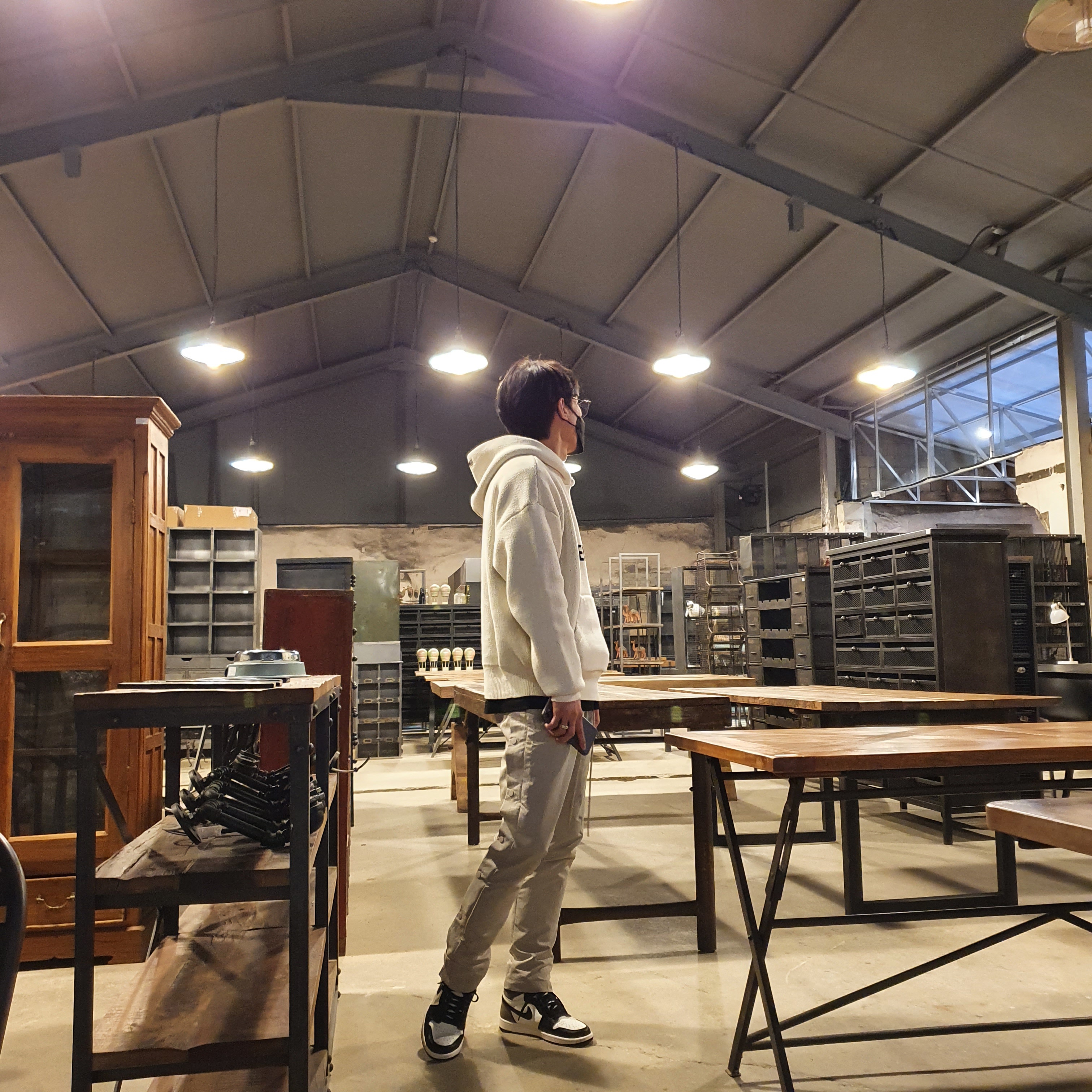 Essentials Knit Hoodie Cream - 20FW, Nike x Fear of God Warm Up Pants String 착용 스타일