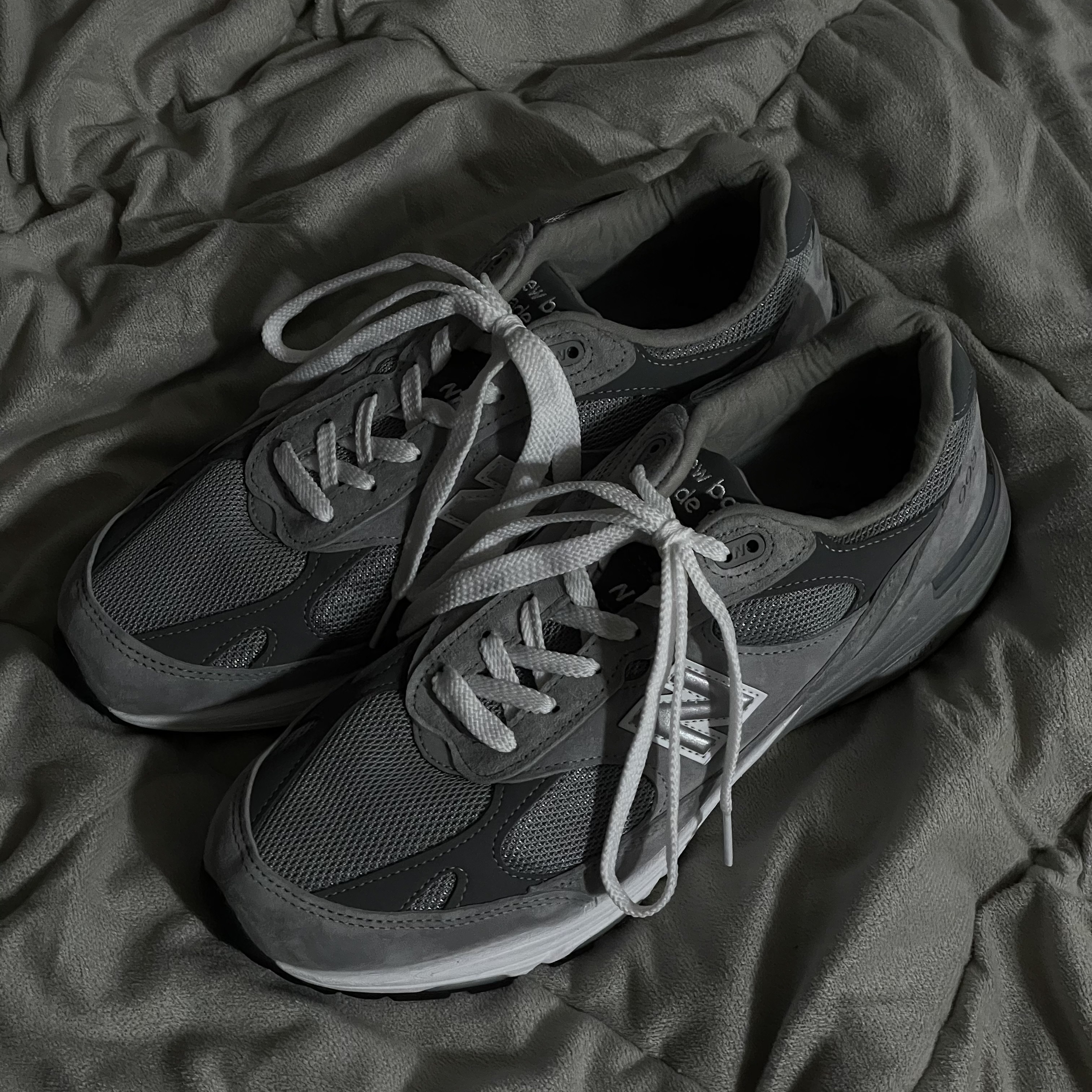 New Balance 993 Made in USA Grey - D Standard 착용 스타일