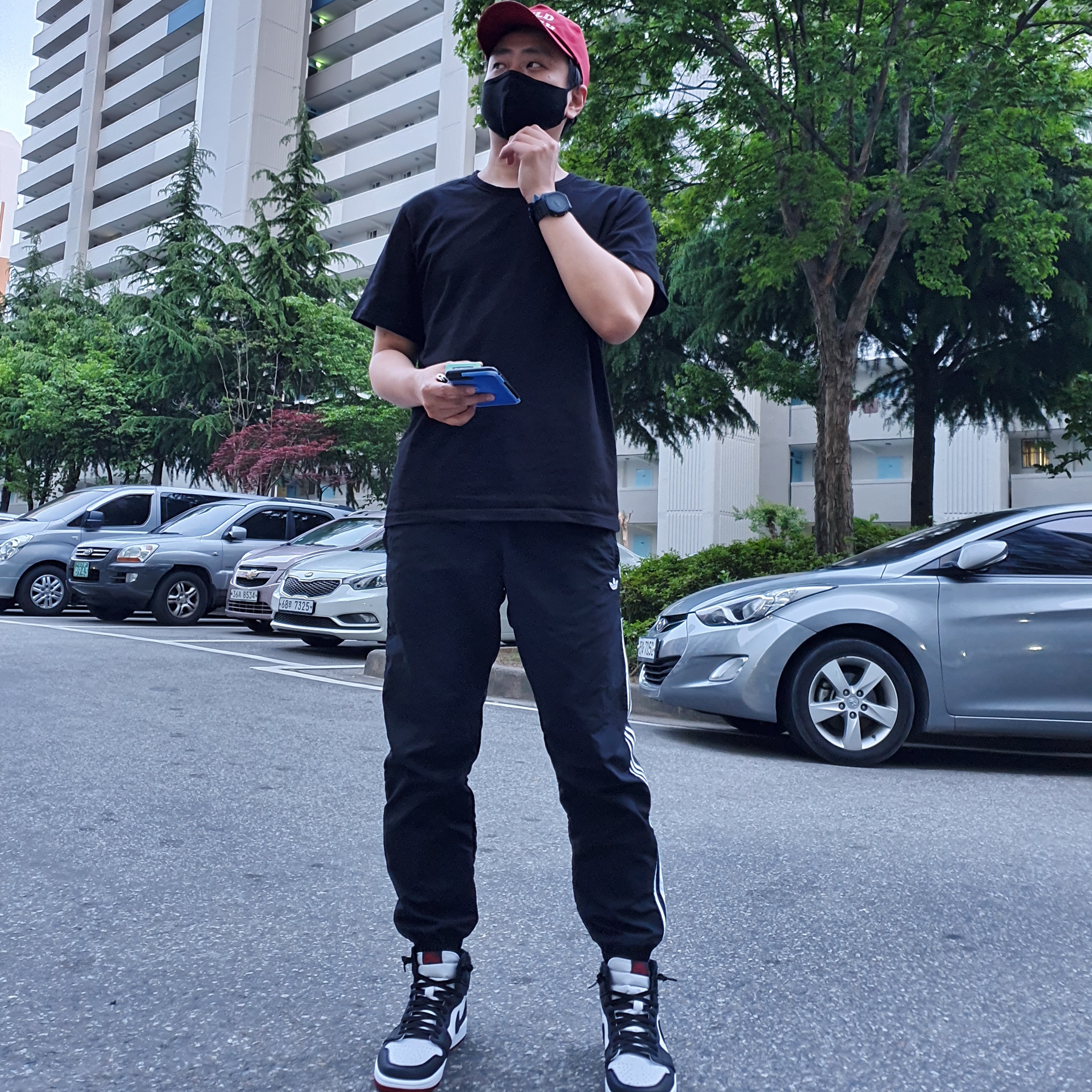 Jordan 1 Retro High OG Bloodline 착용 스타일
