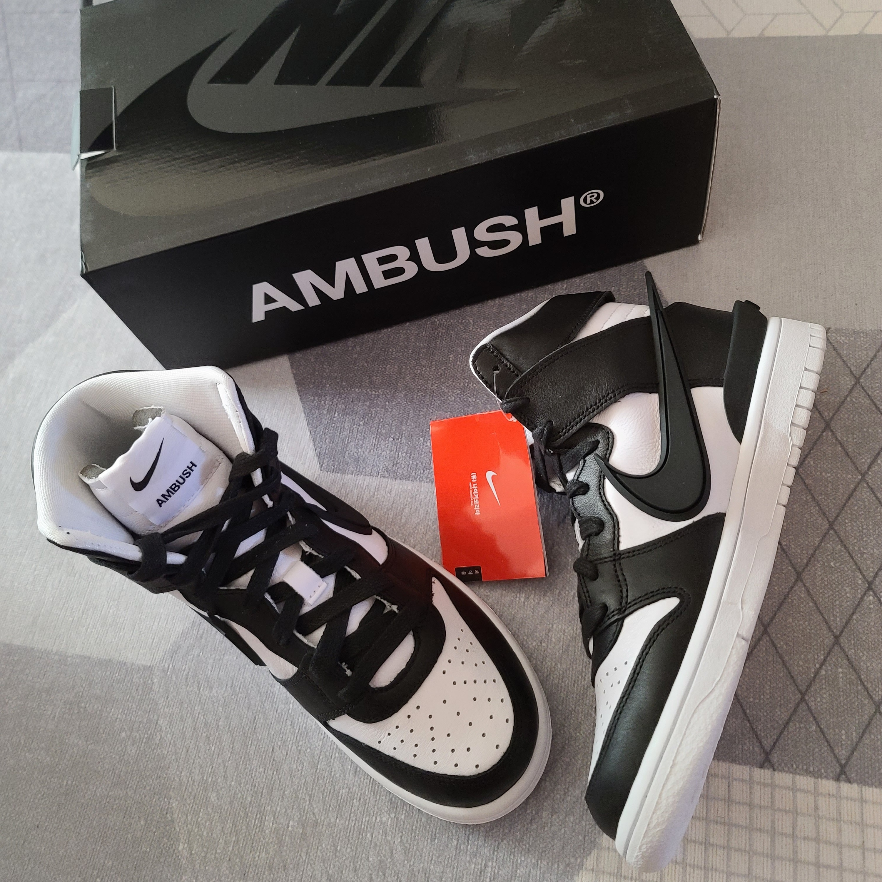 Nike x Ambush Dunk High Black 착용 스타일