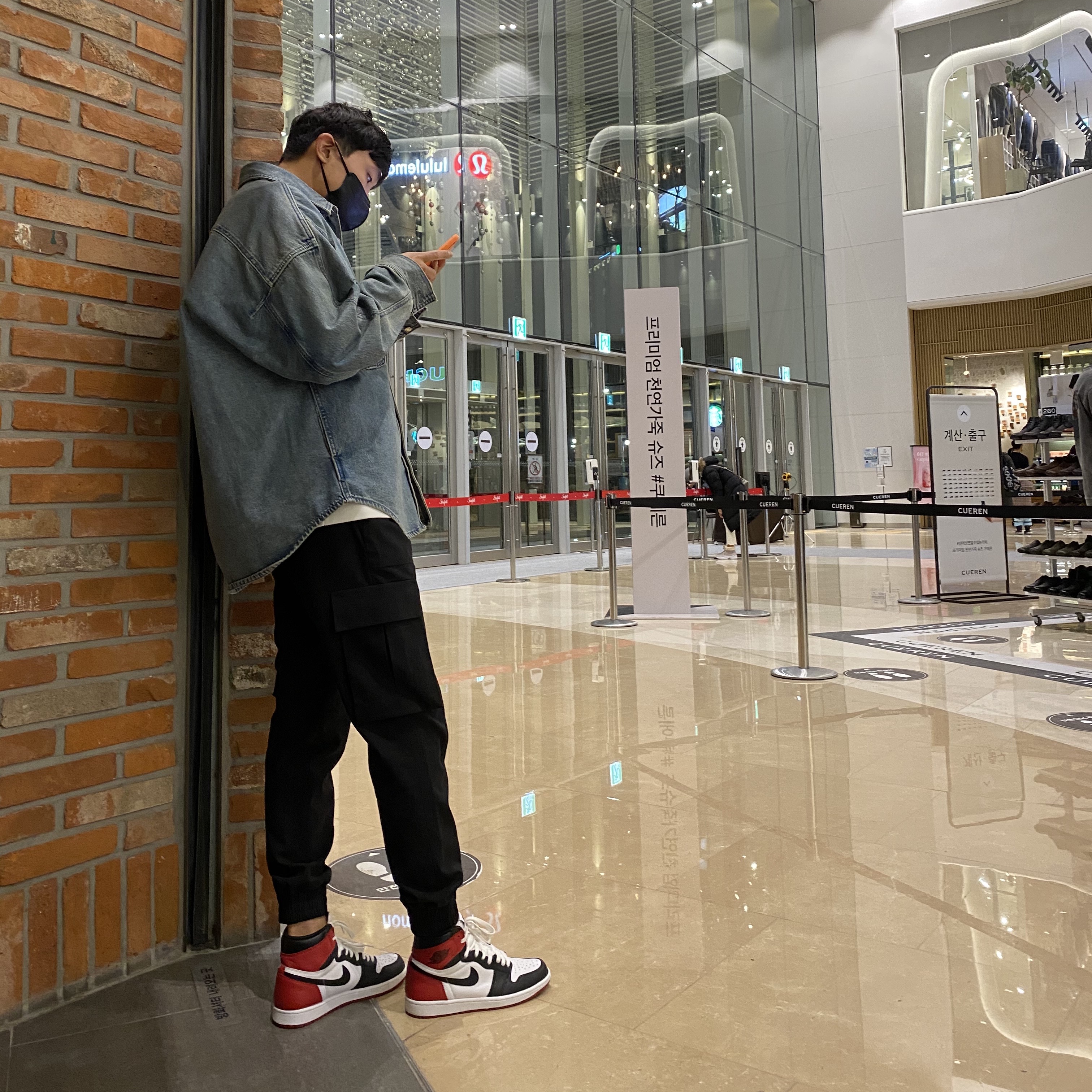 Jordan 1 Retro High OG Black Toe 2016 착용 스타일