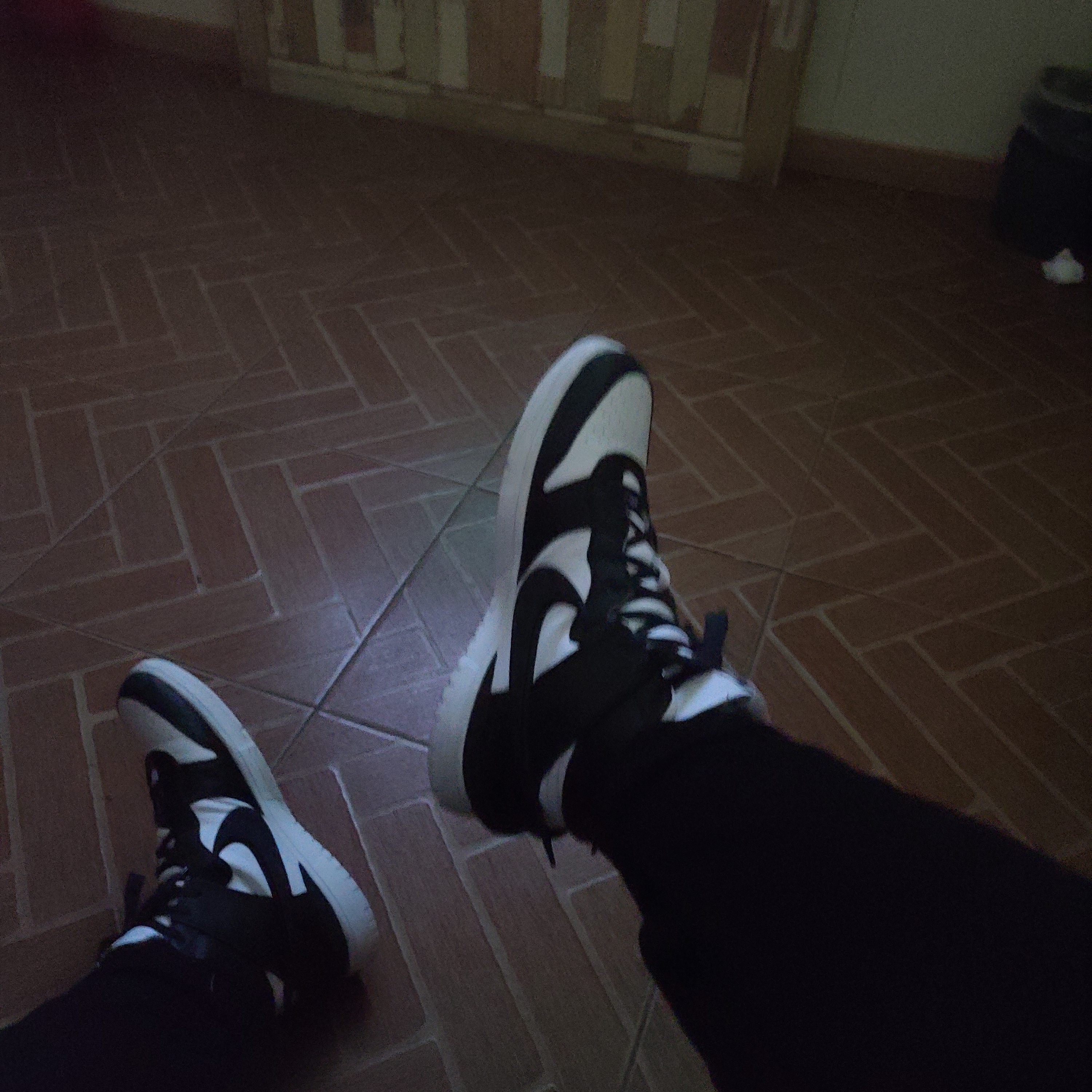 Nike x Ambush Dunk High Black 착용 스타일