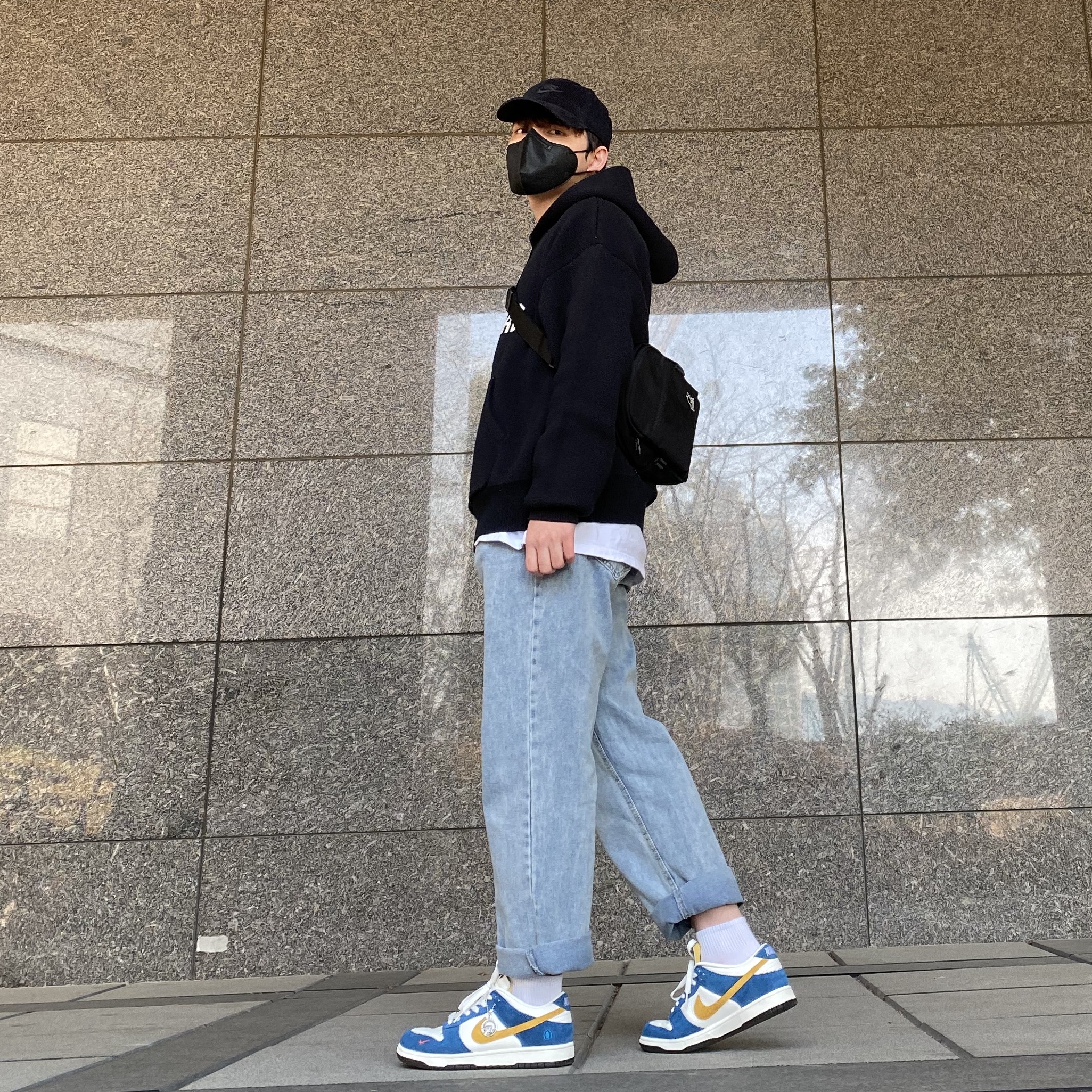 Essentials Knit Hoodie Black - 20FW, Nike x Kasina Dunk Low 80's Bus 착용 스타일