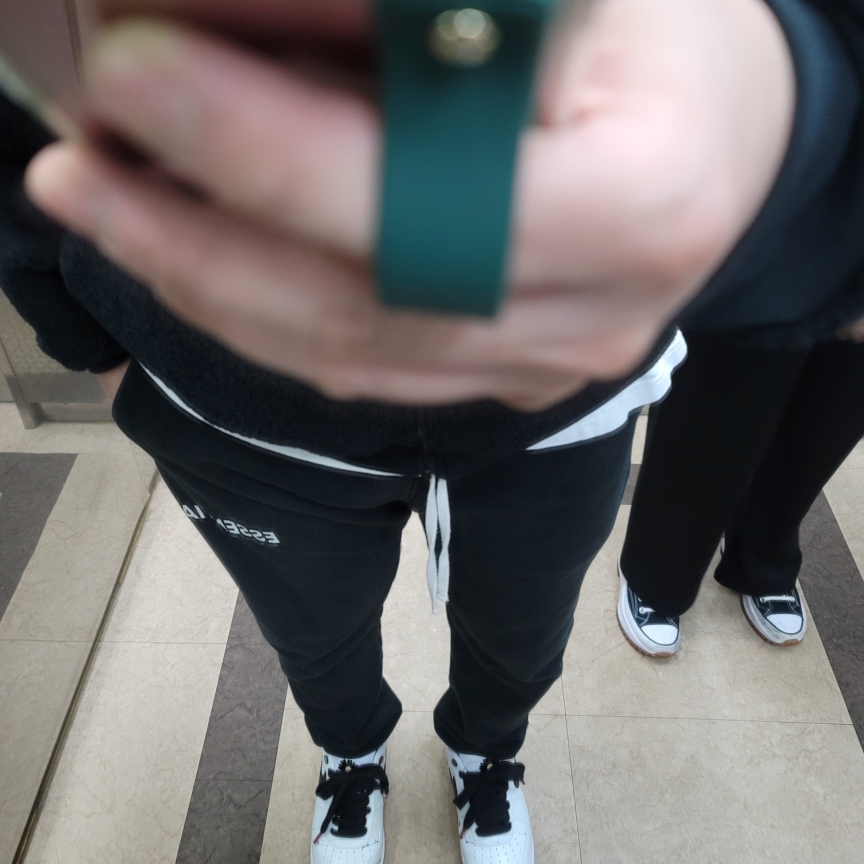 Nike x Peaceminusone Air Force 1 Low Para-Noise 2.0, Converse Run Star Hike Hi Black White Gum ์ฐฉ์ฉ ์คํ์ผ - 1