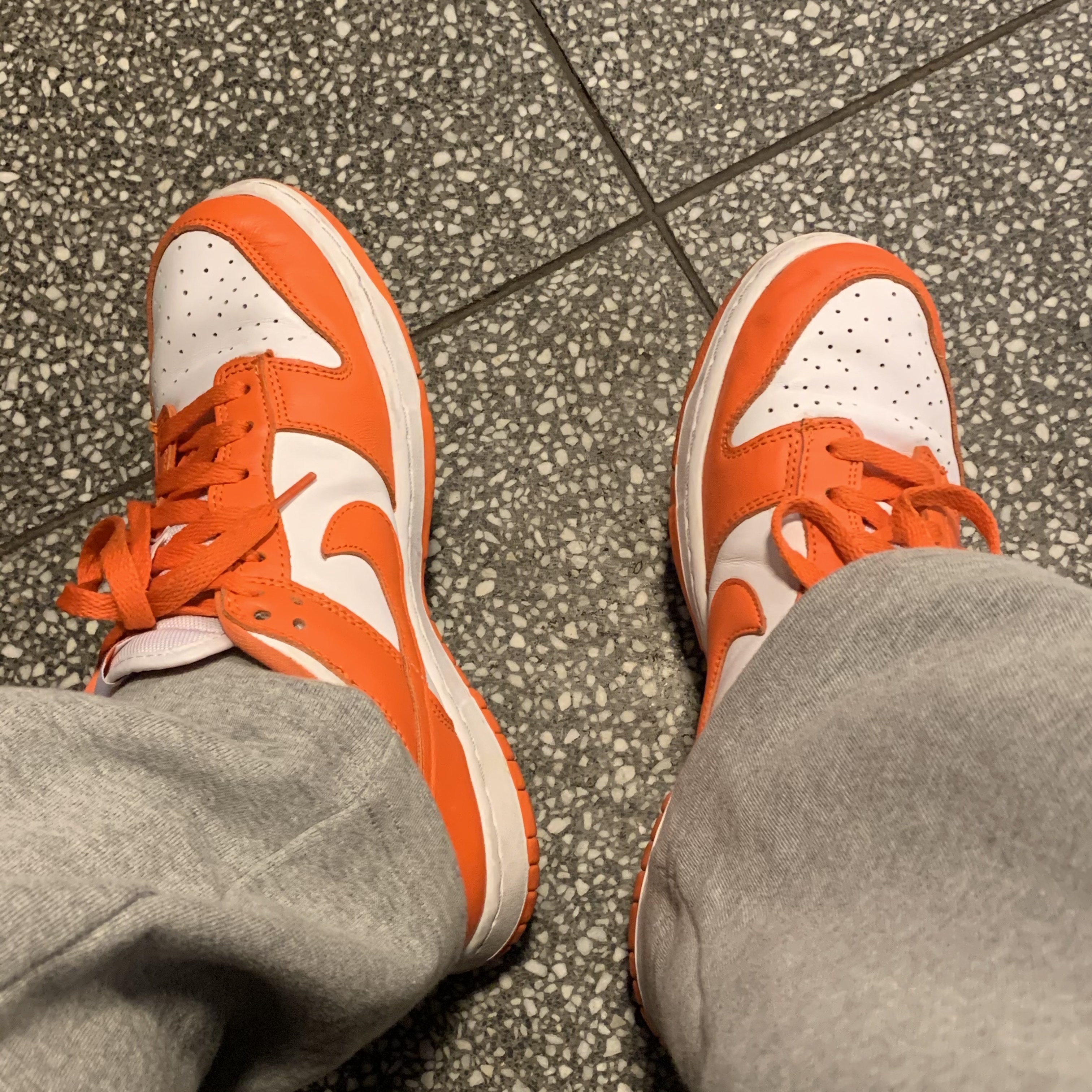 Nike Dunk Low SP Syracuse 2020 착용 스타일 - 2